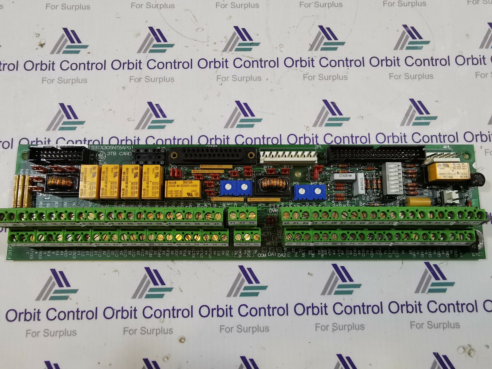 GE 531X305NTBAPG1 GE 531X305NTBAPG1 3TB Terminal Board 5