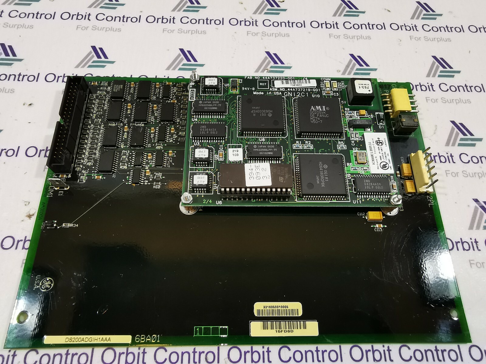 GE DS200ADGIH1AAA AUXILLARY INTERFACE BOARD