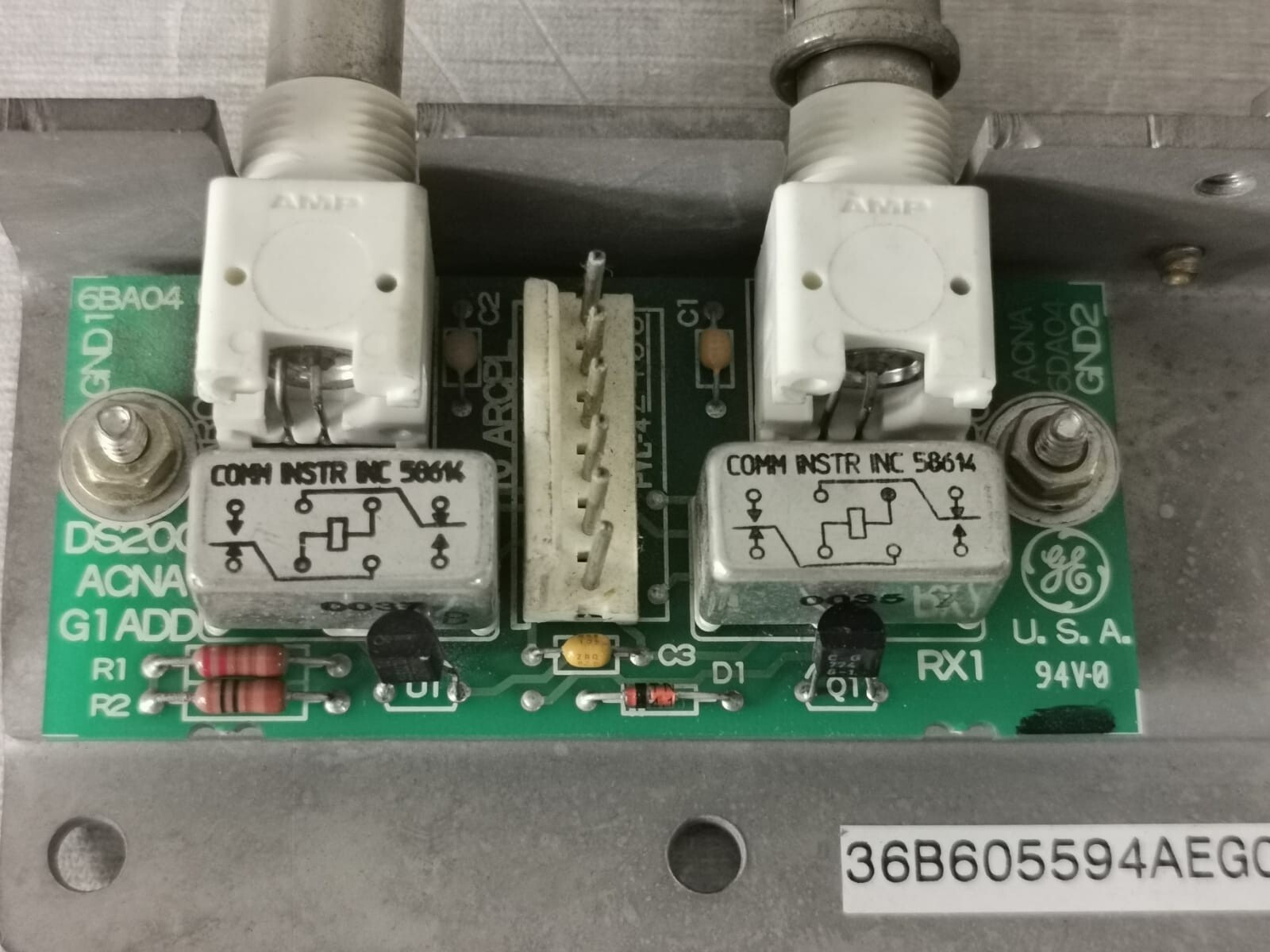 GE 36B605594AEG01 GE 36B605594AEG01 ARCNET I/F COMMUNICATION CARD 4