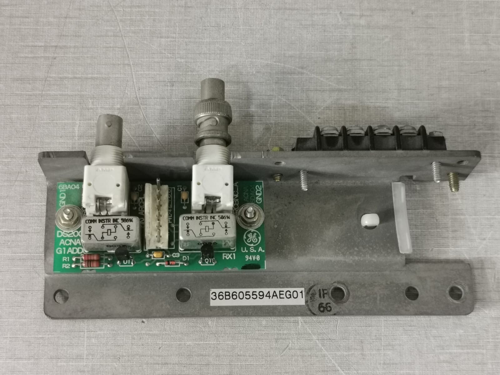 GE 36B605594AEG01 GE 36B605594AEG01 ARCNET I/F COMMUNICATION CARD 6