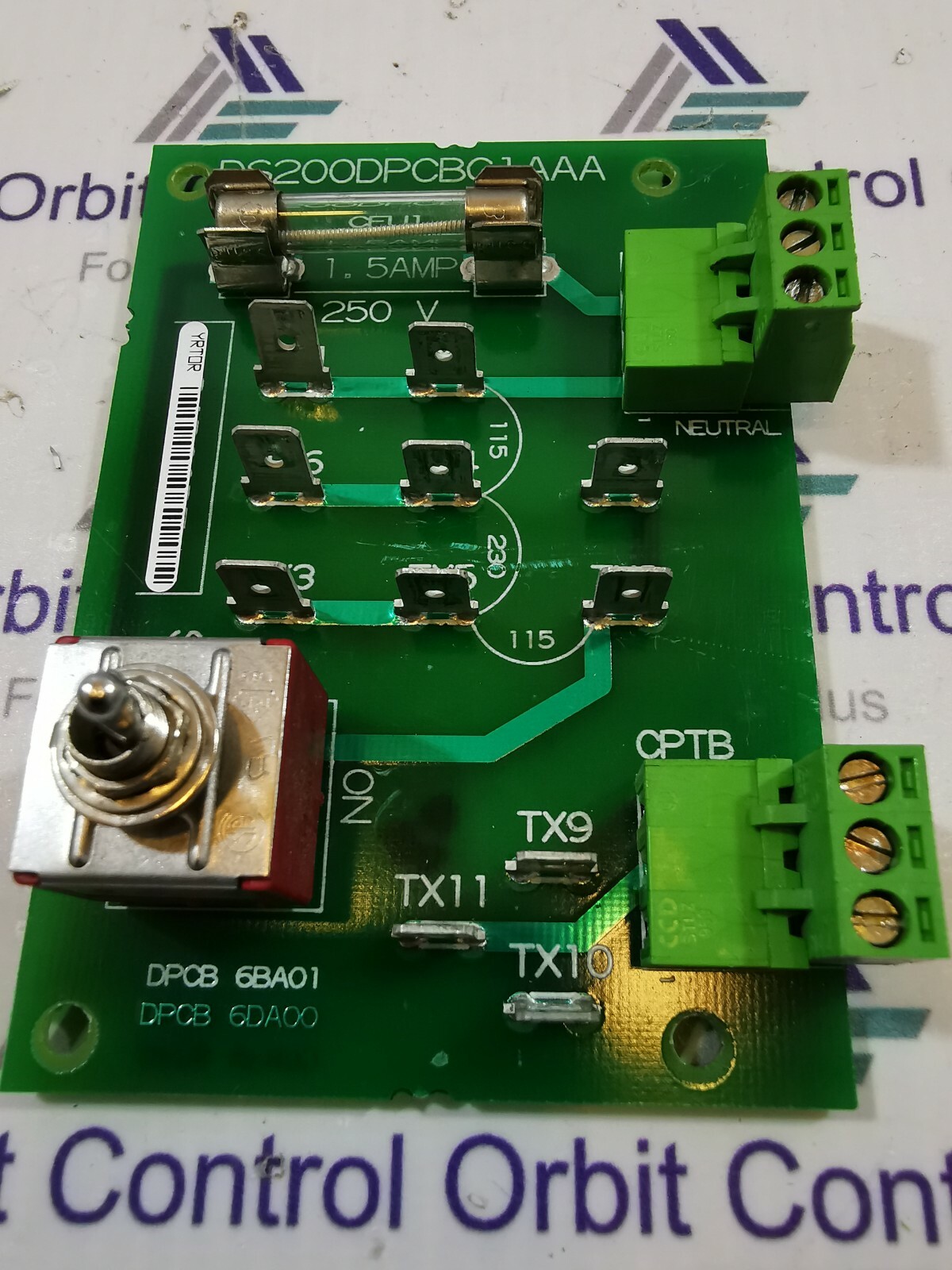 GE DS200DPCBG1AAA GE DS200DPCBG1AAA Direct Power Connect Board 3
