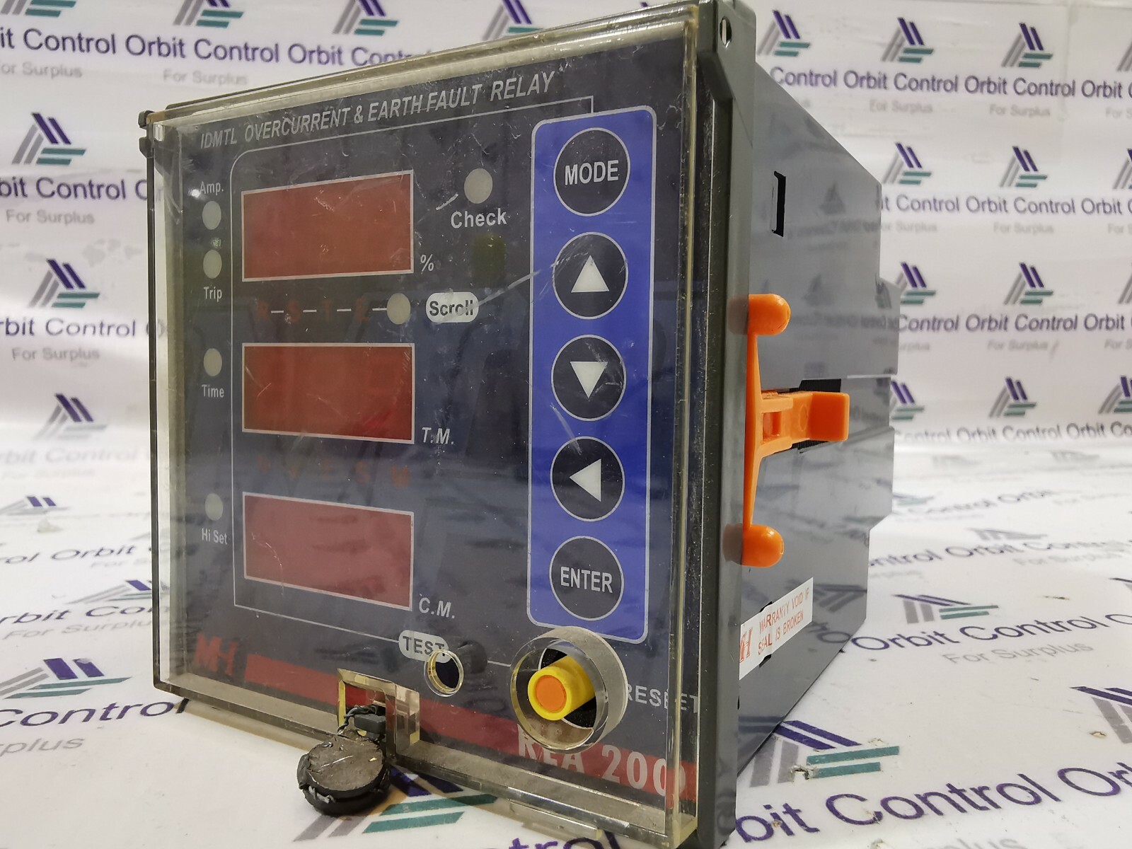 REA REA-200 REA 200 IDMTL OVERCURRENT & EARTH FAULT RELAY 7