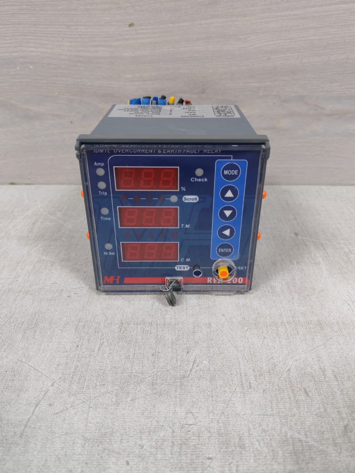 REA REA-200 REA 200 IDMTL OVERCURRENT & EARTH FAULT RELAY 10
