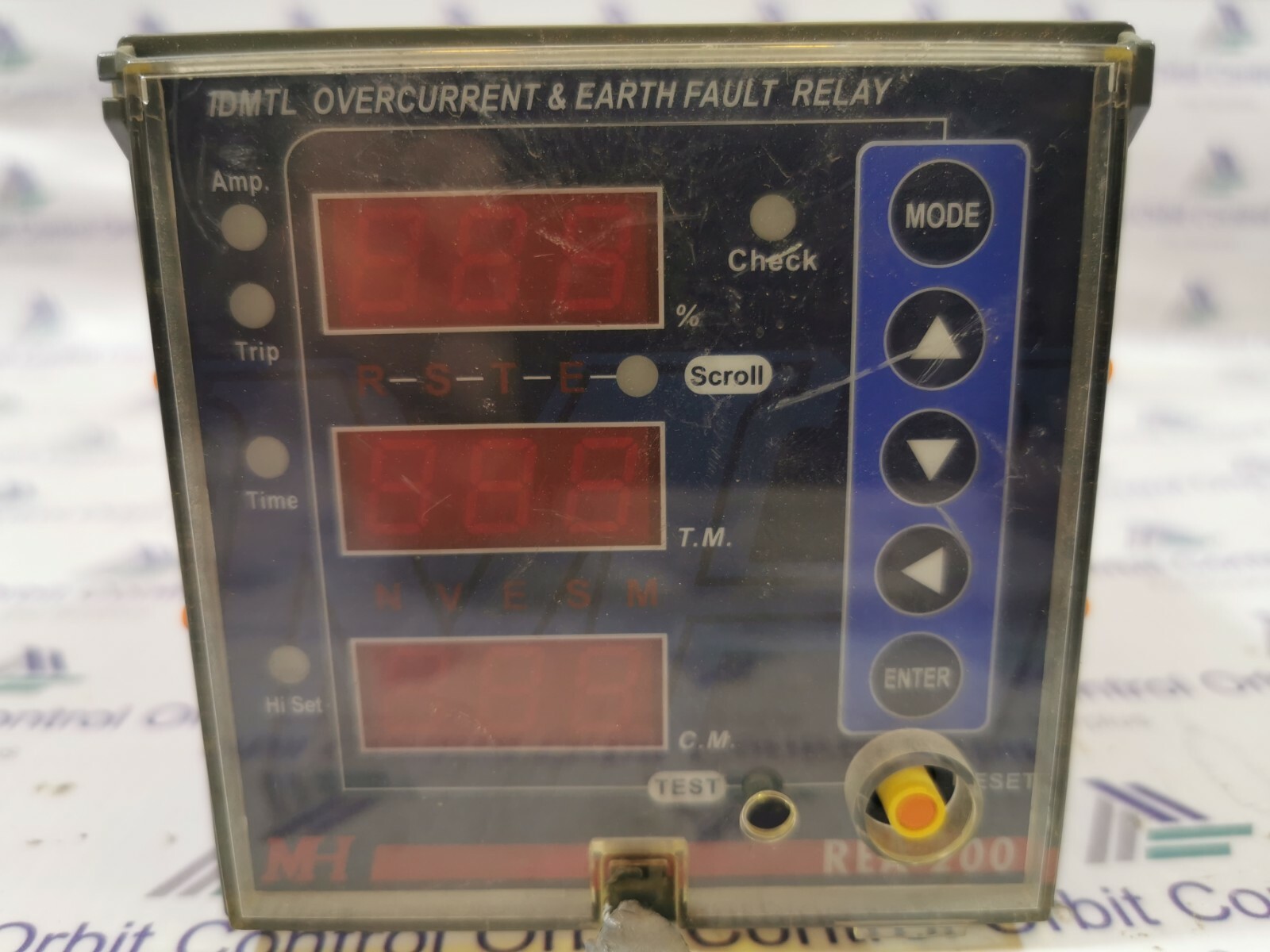 REA 200 IDMTL OVERCURRENT & EARTH FAULT RELAY