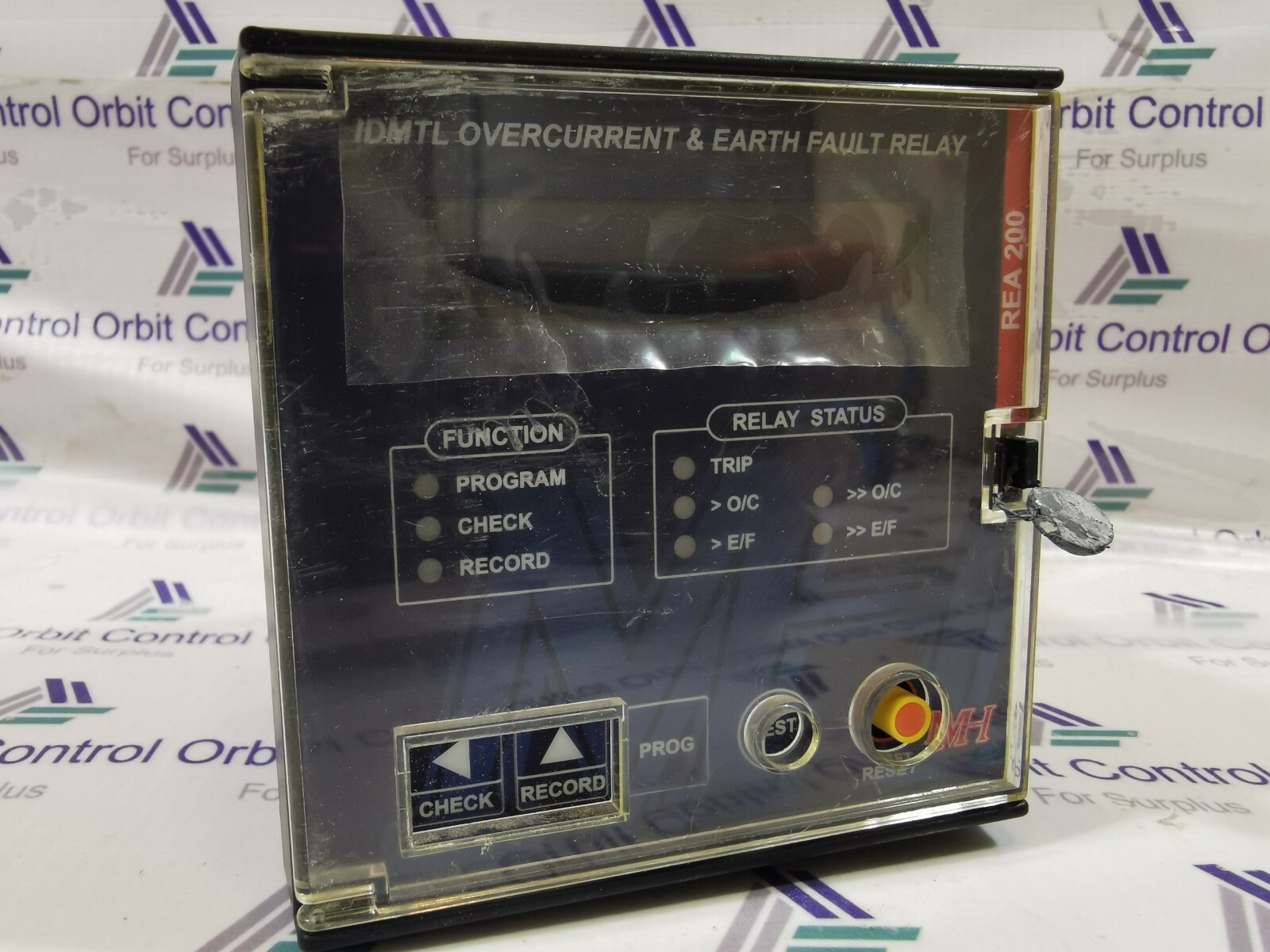 Mun Hean REA-200 MUN HEAN REA 200 IDMTL OVERCURRENT & EARTH FAULT RELAY RE 25132 5