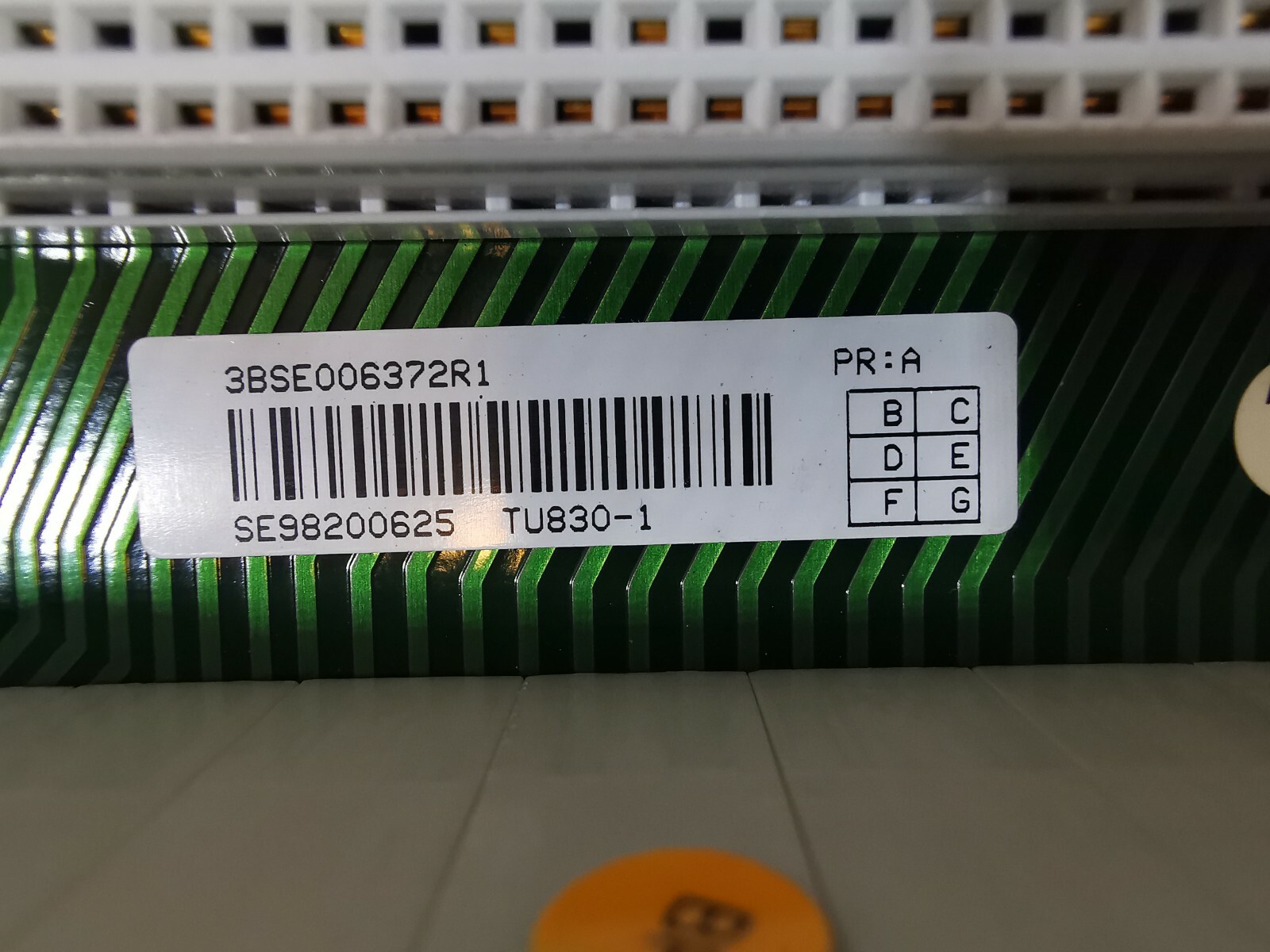 ABB 38SC980002R265 TU830-1 ABB 38SC980002R265 pcb board 3BSE006372R1 5
