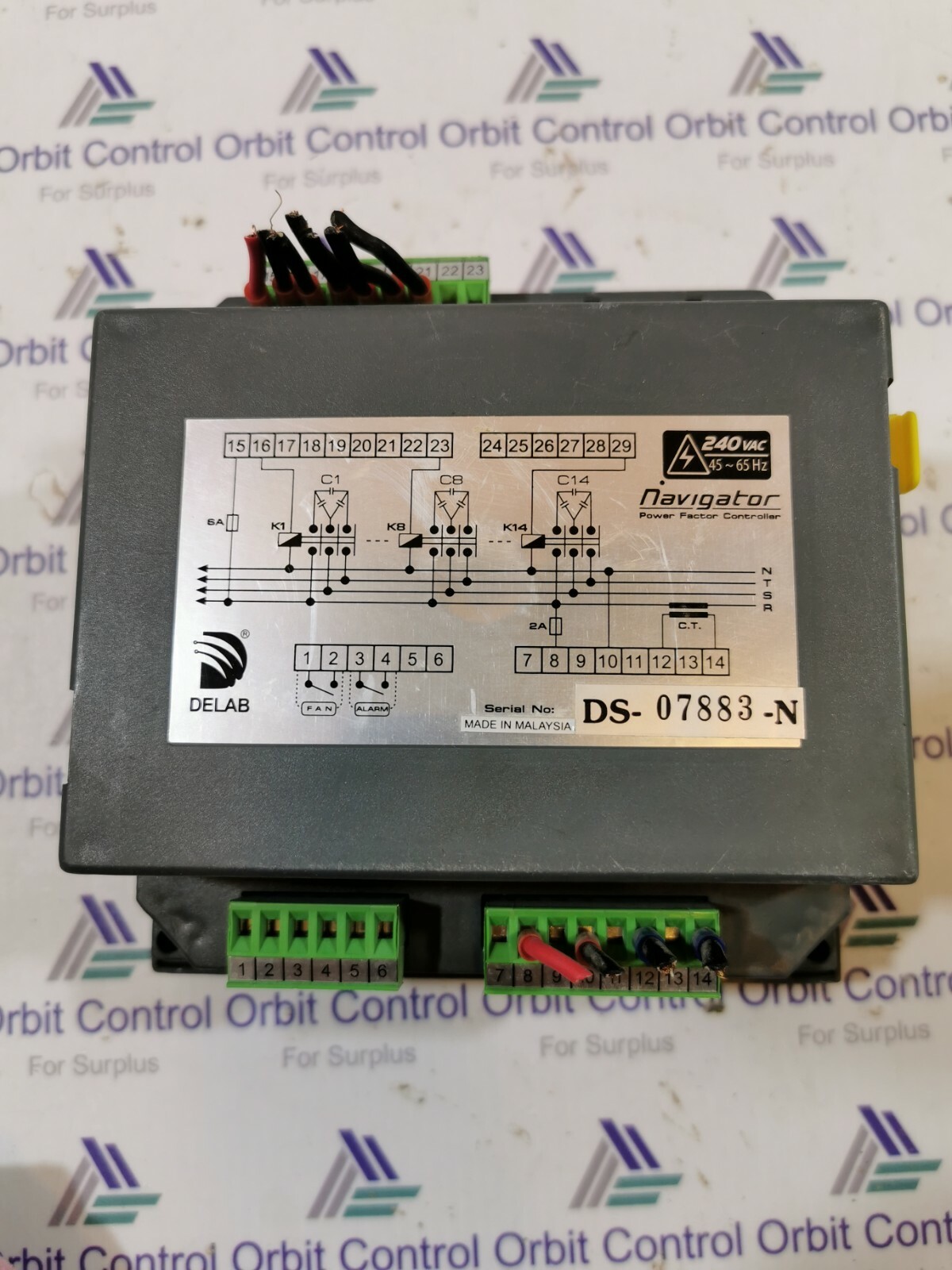 Delab NV-8S Delab NV-8S NAVIGATOR POWER FACTOR CONTROLLER 2