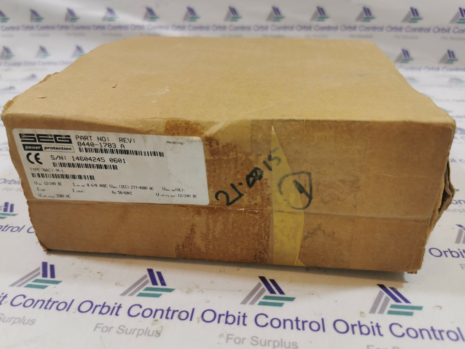 SEG NAC1-M-L SEG NAC1-M- L / REV: 8440-1783 A POWER PROTECTION 2