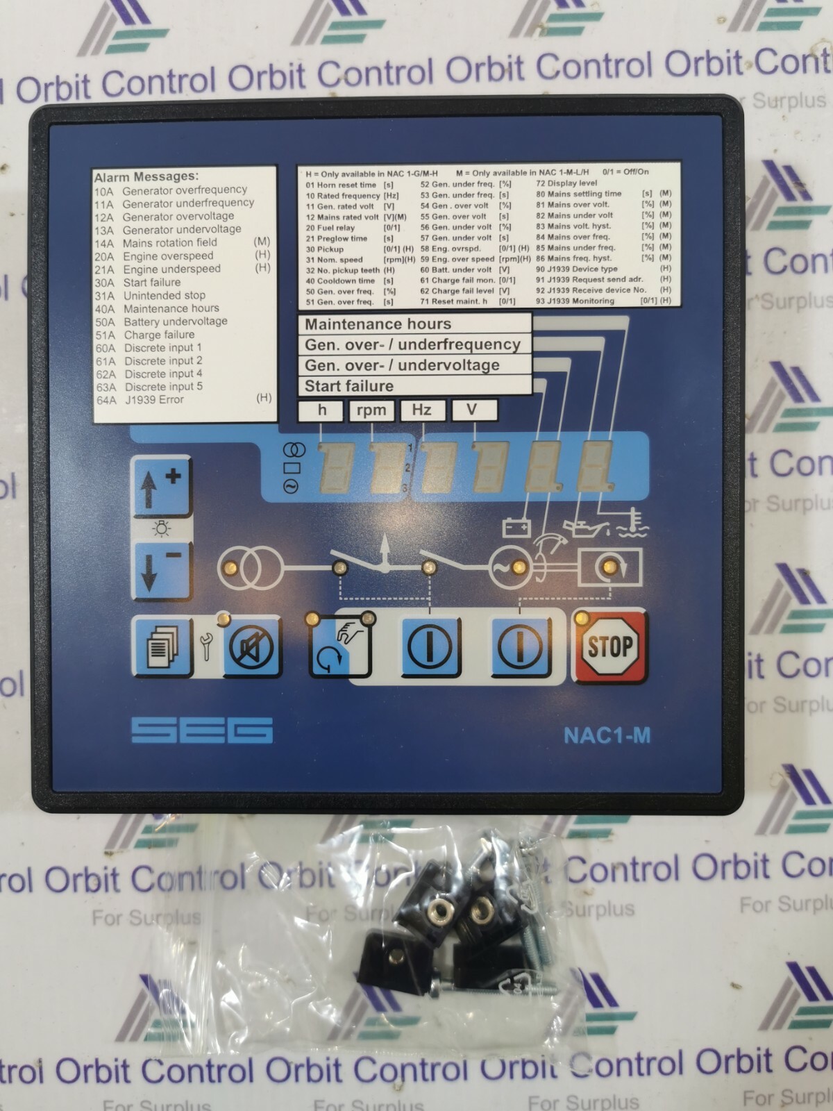 SEG NAC1-M-L SEG NAC1-M- L / REV: 8440-1783 A POWER PROTECTION 3