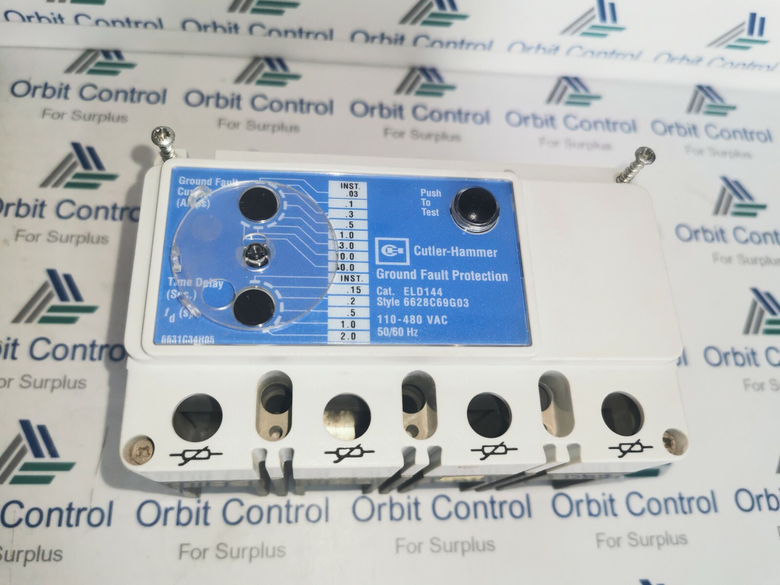 Eaton ELD144 ELD144 / 6628C69G03 Cutler Hammer Ground Fault Protection 5