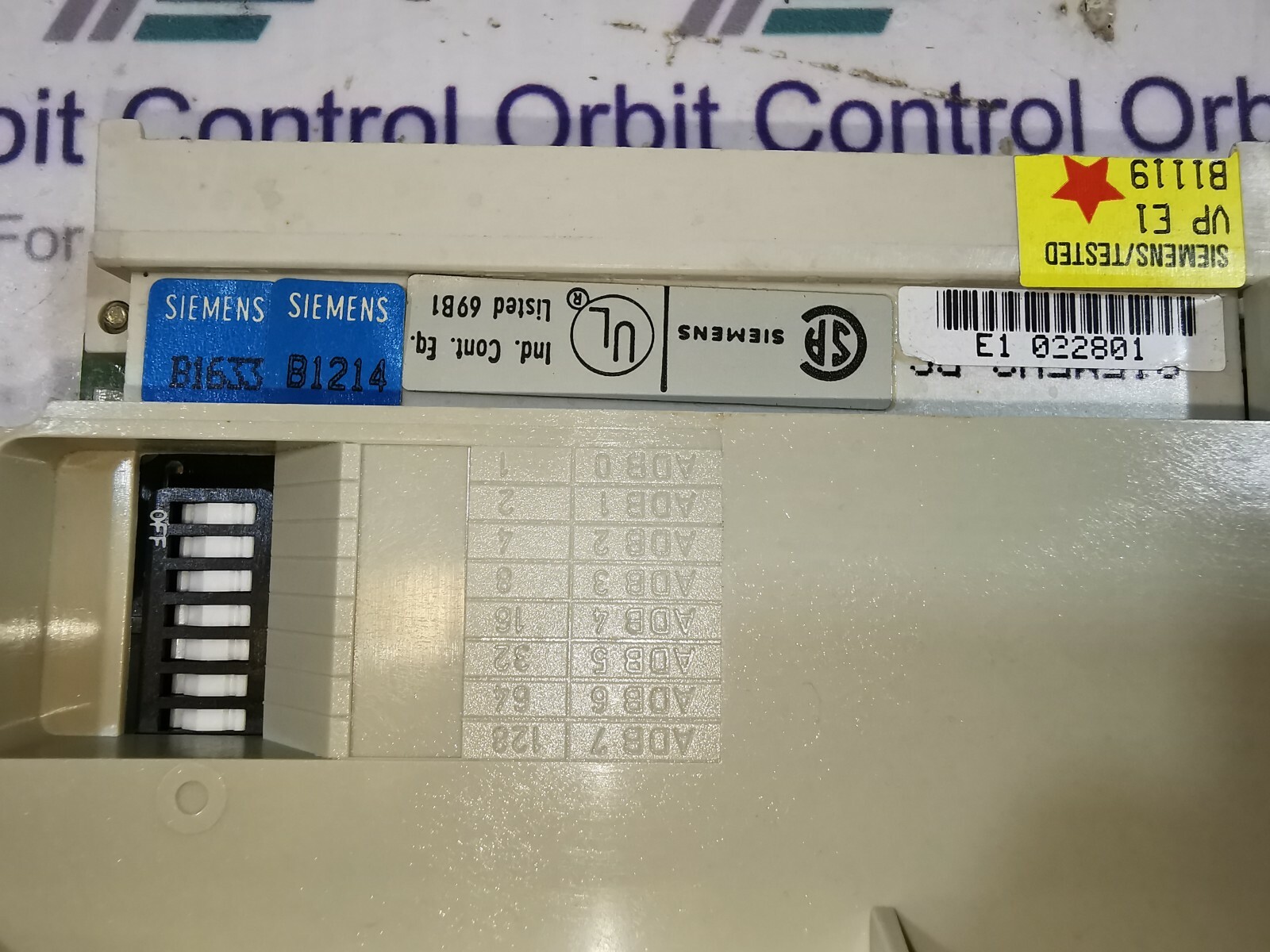 Siemens 6ES5436-4UA12 SIEMENS SIMATIC 6ES5436-4UA12 DIGITAL INPUT MODULE 2