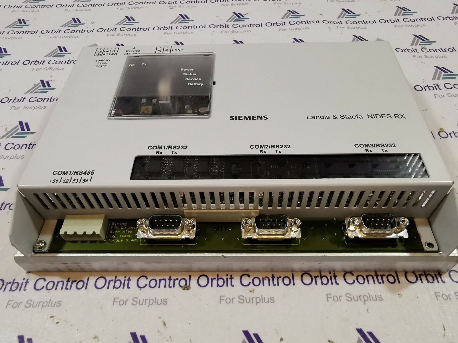 Siemens NIDES.RX-CO Siemens Landis & Staefa NIDES.RX-CO Data Controller- WITH OLD 2