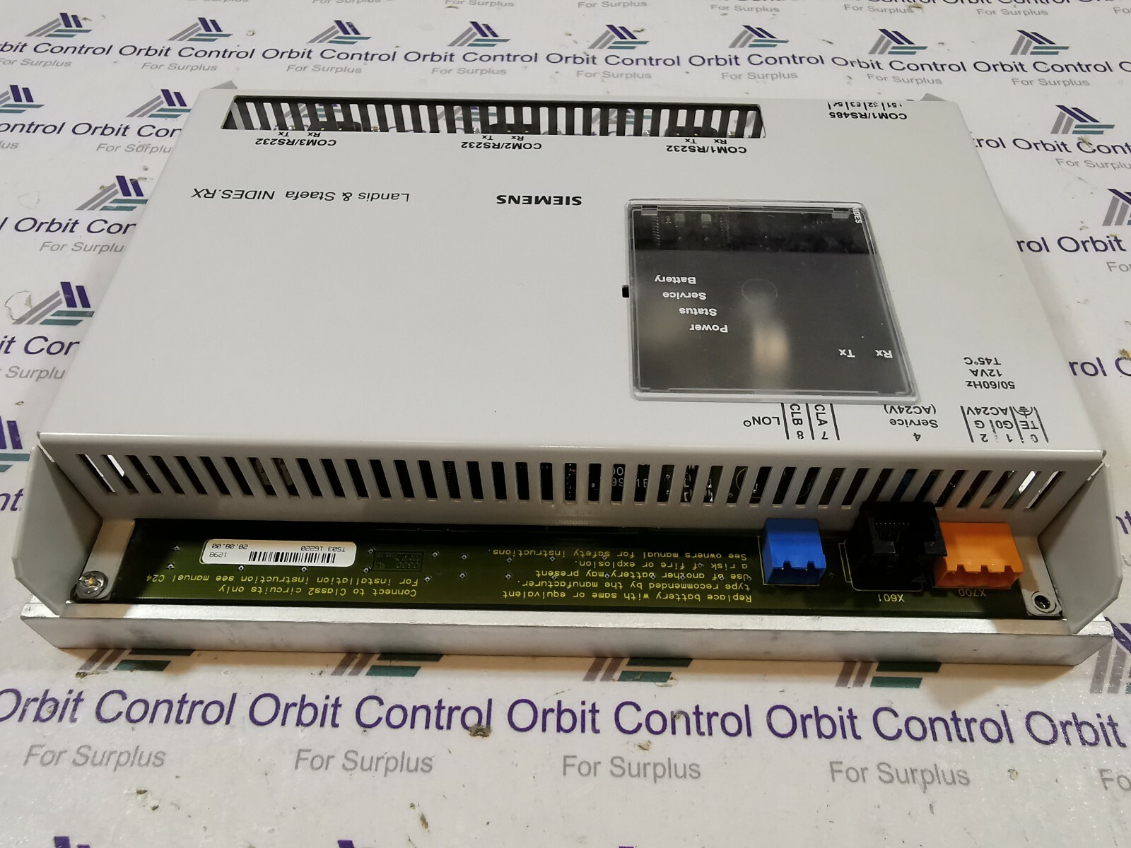 Siemens NIDES.RX-CO Siemens Landis & Staefa NIDES.RX-CO Data Controller- WITH OLD 3