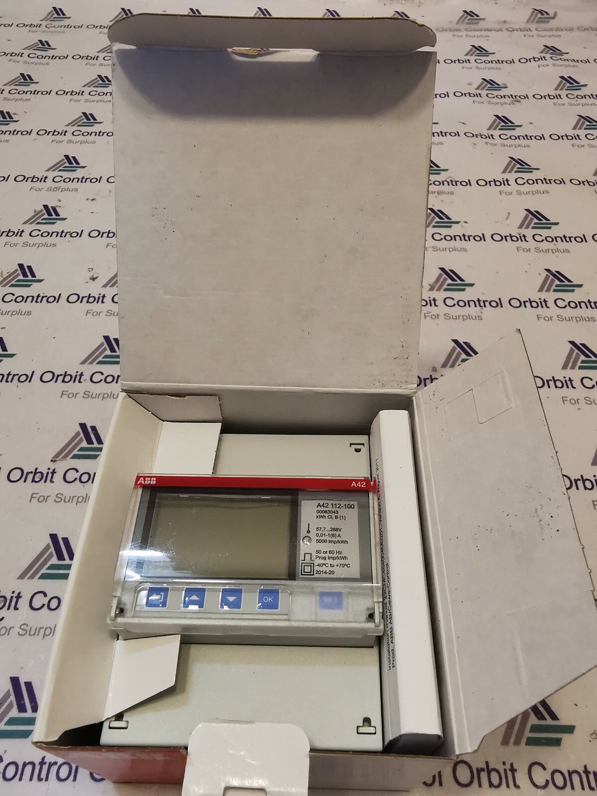 ABB 2CMA170510R1000 ABB A42 112-100 ELECTRICITY POWER METER 2CMA170510R1000 3