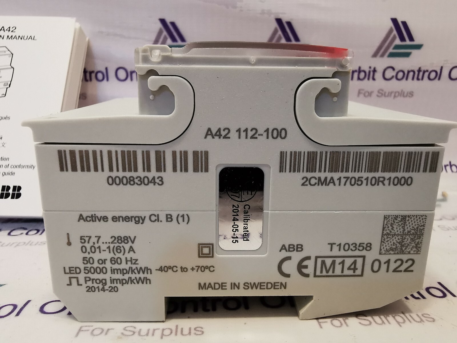 ABB 2CMA170510R1000 ABB A42 112-100 ELECTRICITY POWER METER 2CMA170510R1000 6