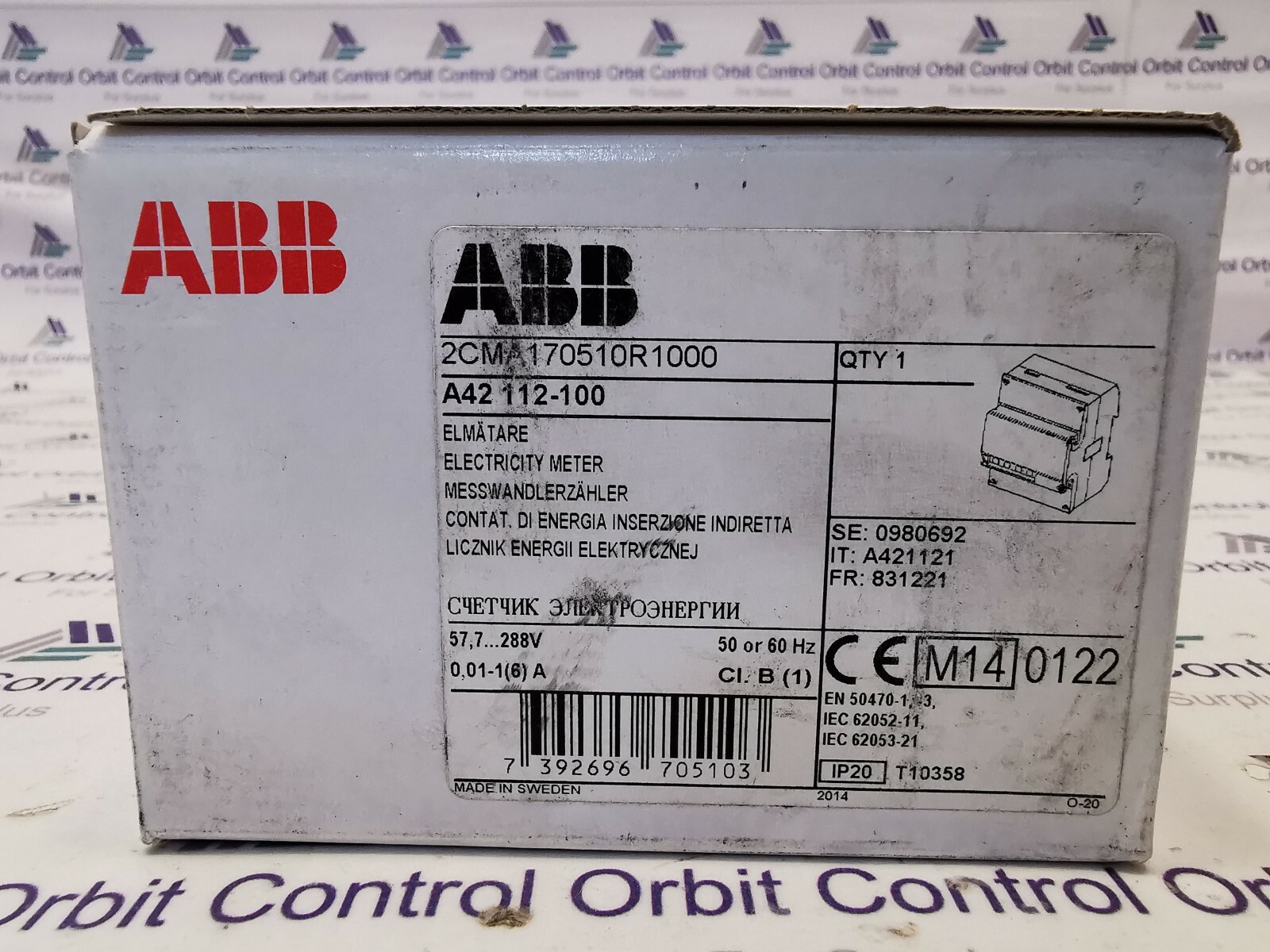ABB A42 112-100 ELECTRICITY POWER METER 2CMA170510R1000