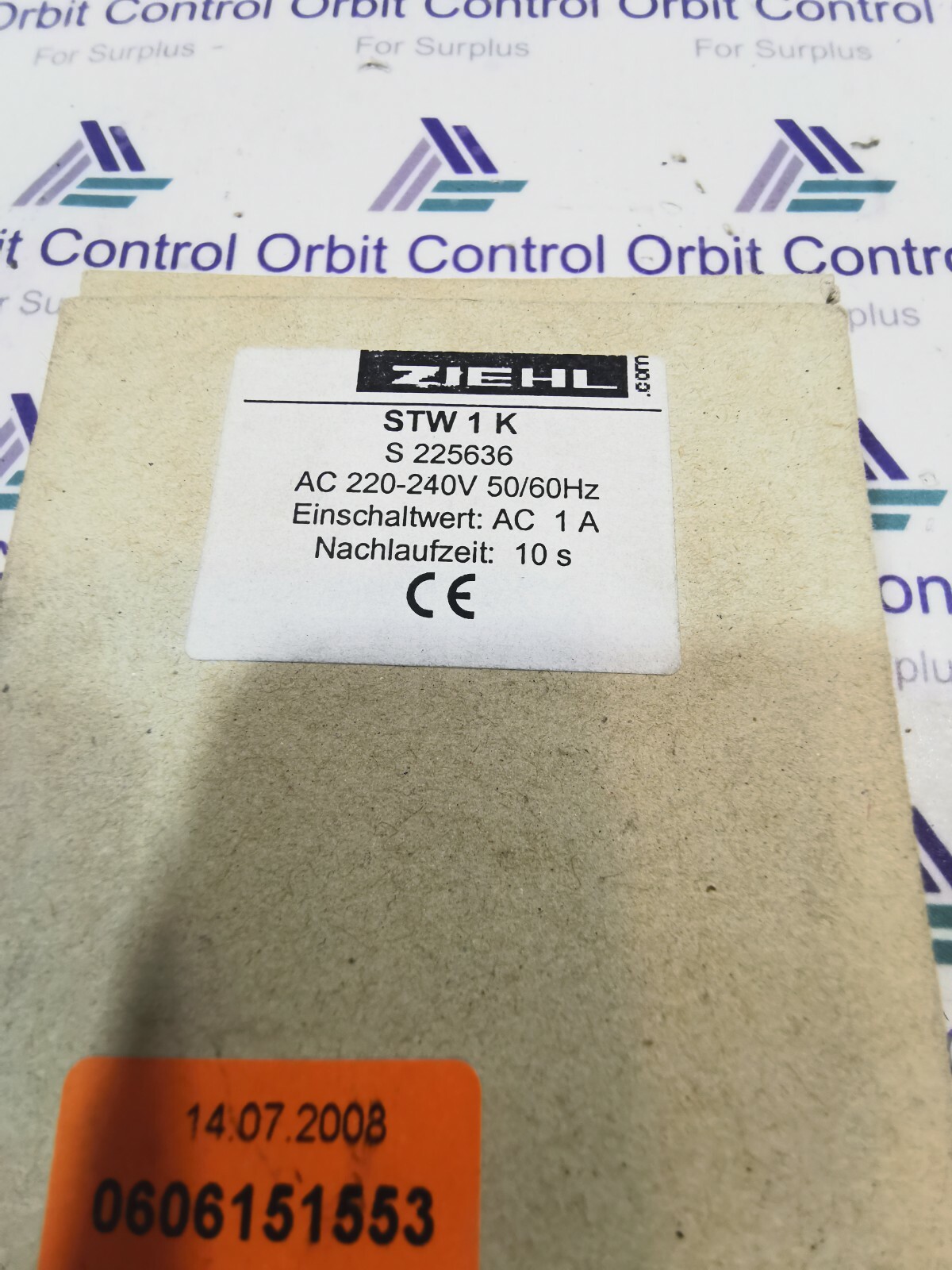 ZIEHL STW1K ZIEHL Stromrelais STW1K / S 225636 2