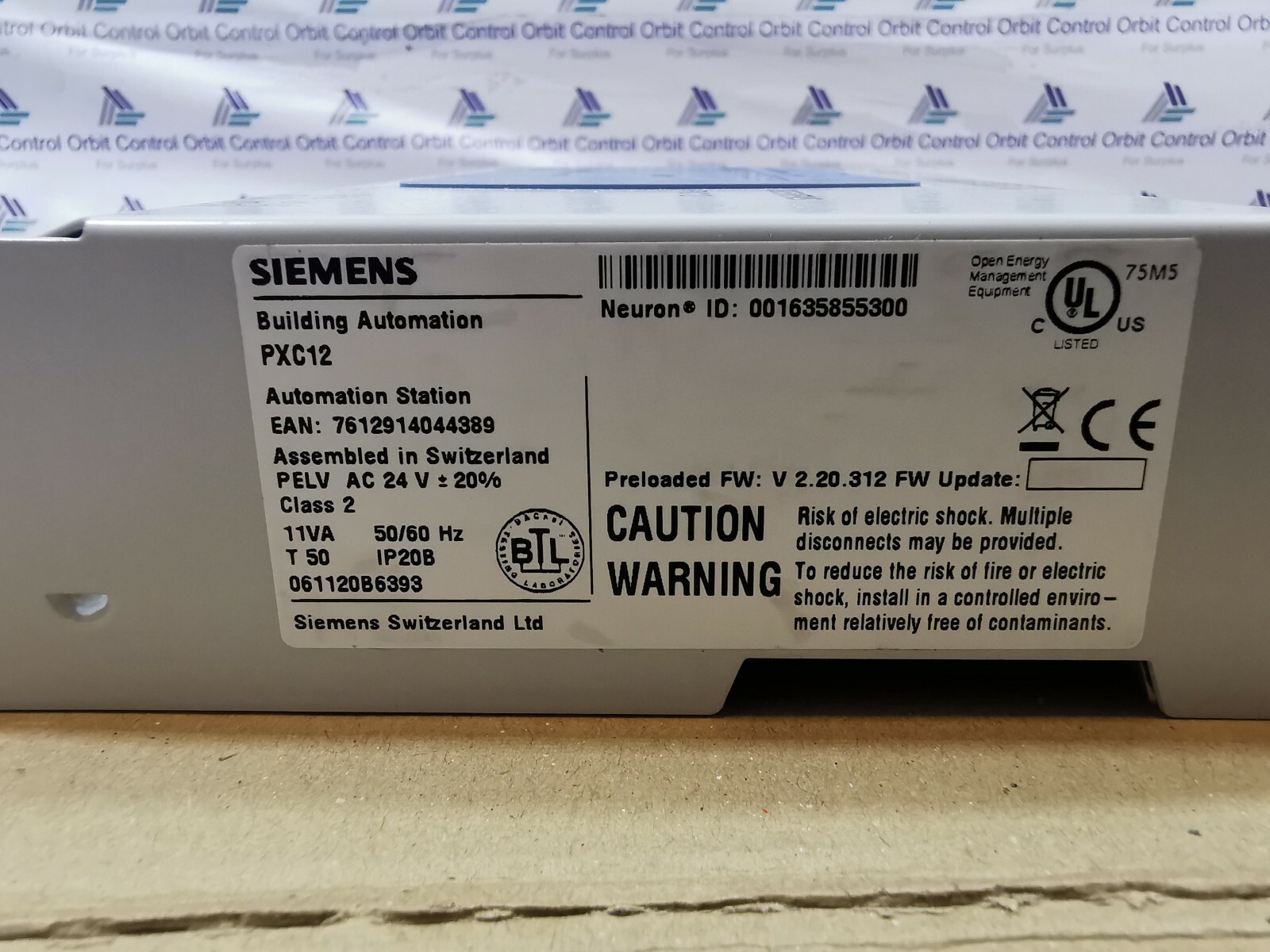 Siemens PXC12 Siemens PXC12 automation station 6