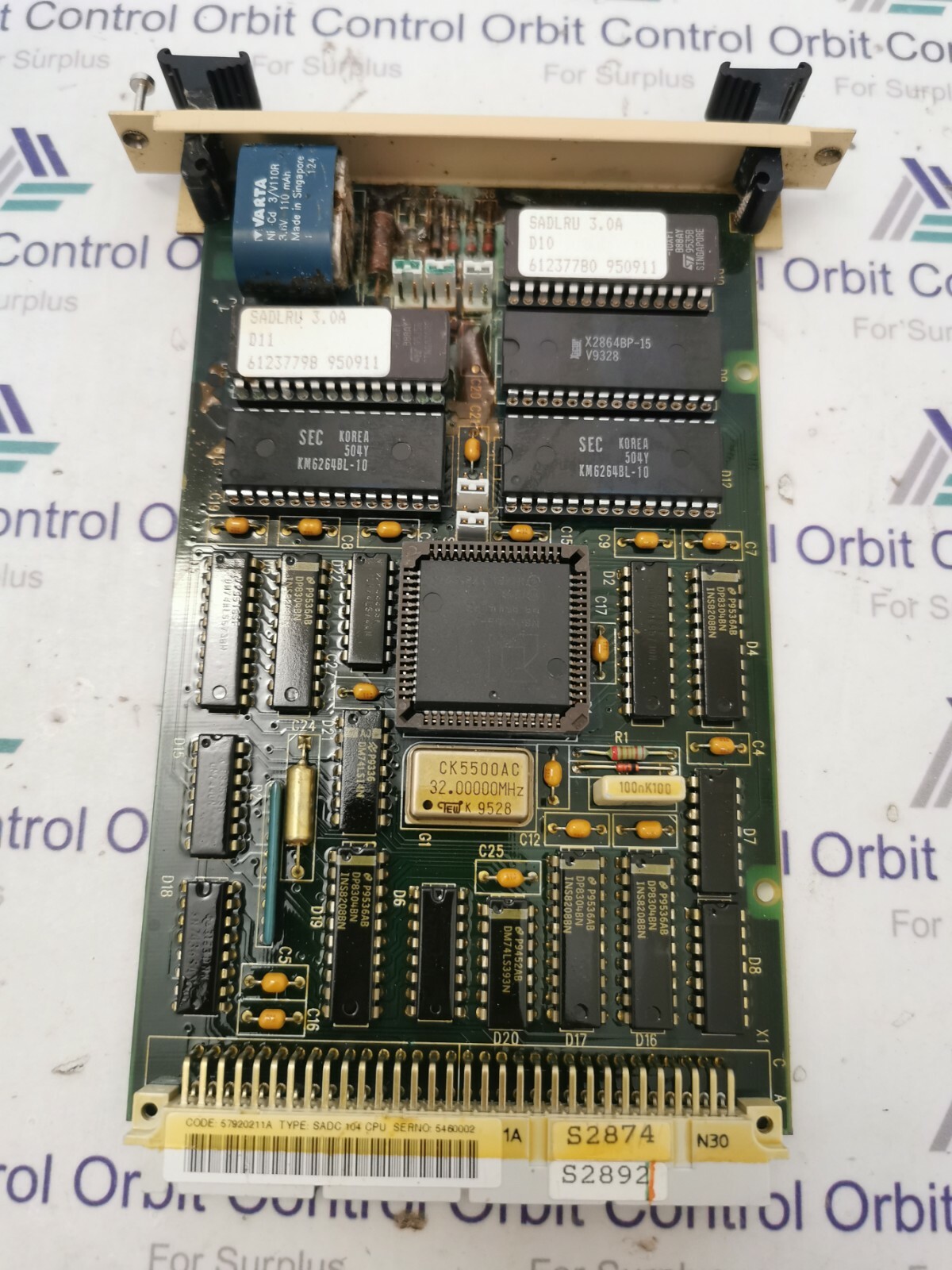 ABB SADC104CPU ABB SADC104CPU CODE:57920211 4