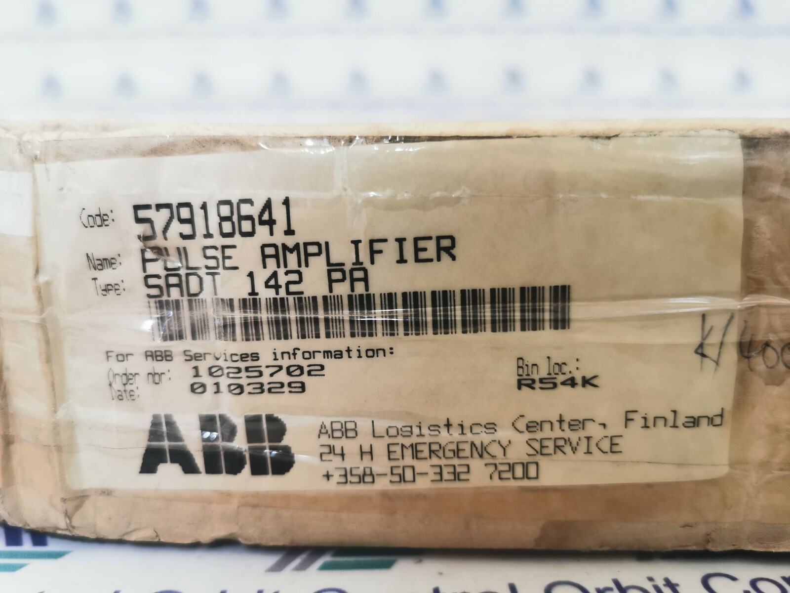 ABB SADT142PA ABB SADT142PA / PULSE AMPLIFIER CODE:57918641 2