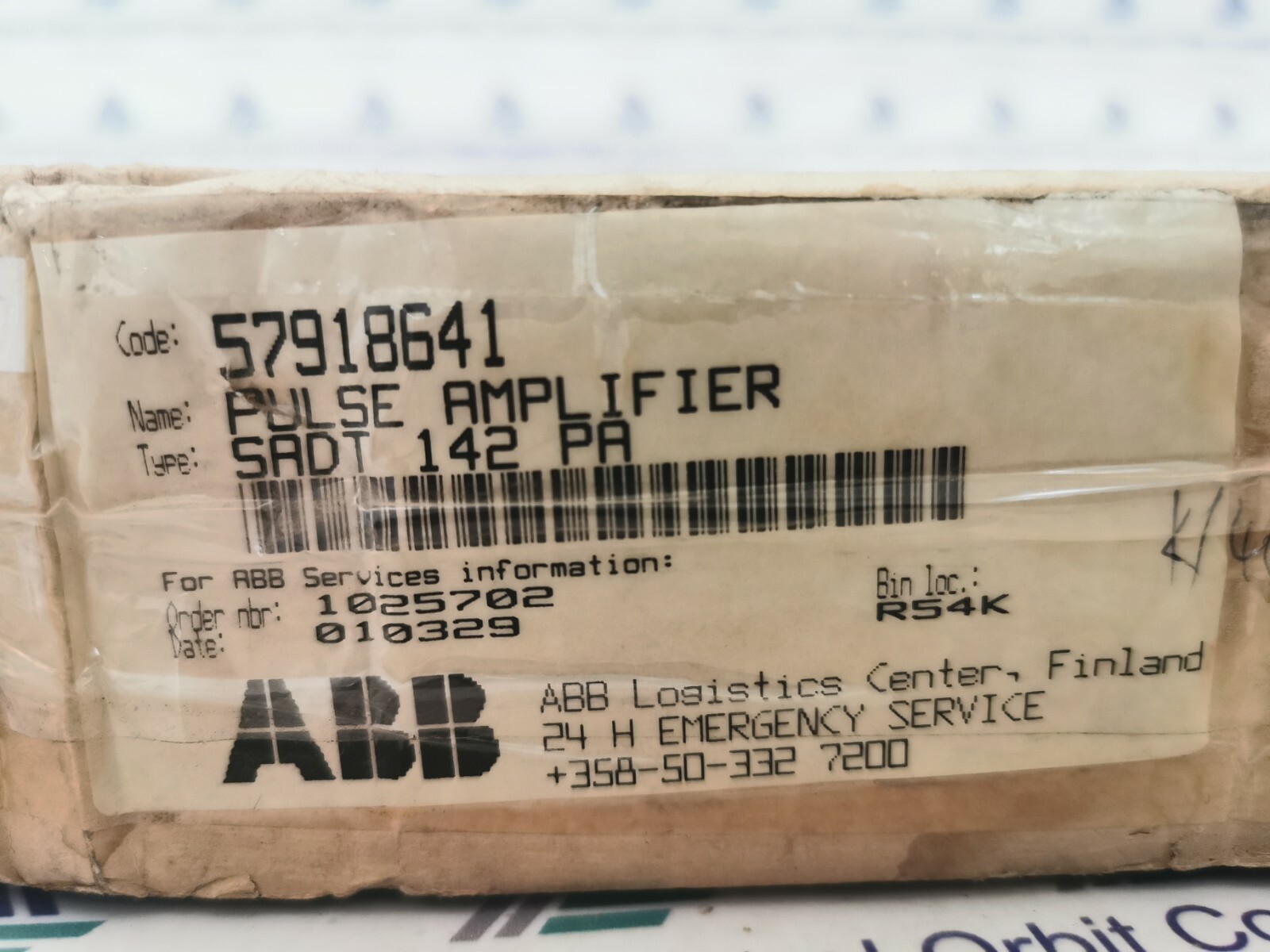 ABB SADT142PA ABB SADT142PA / PULSE AMPLIFIER CODE:57918641 3
