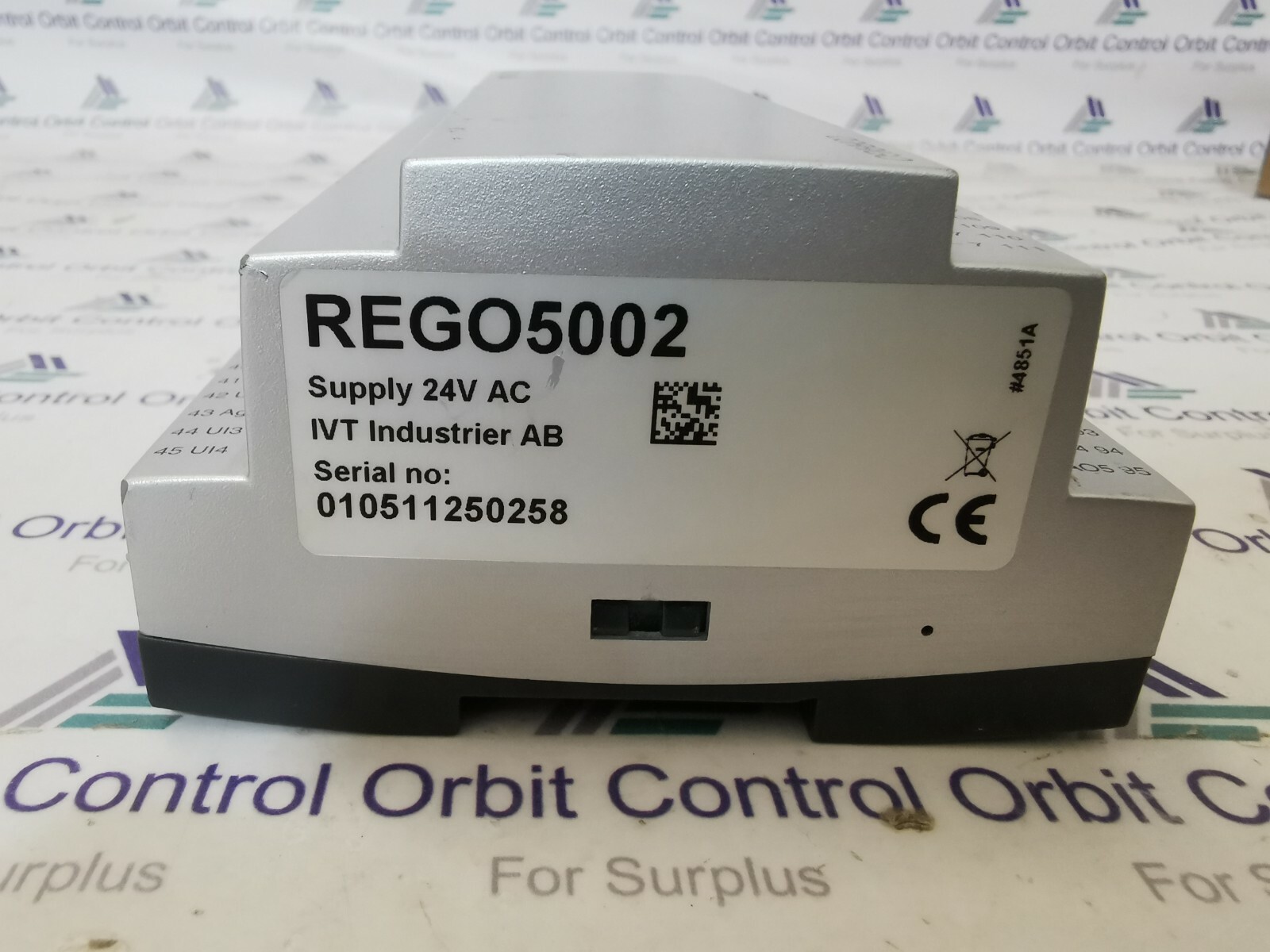 CORRIGO REGO5002 REGO5002 CORRIGO REGO 5000 SUPPLY 24V AC 4