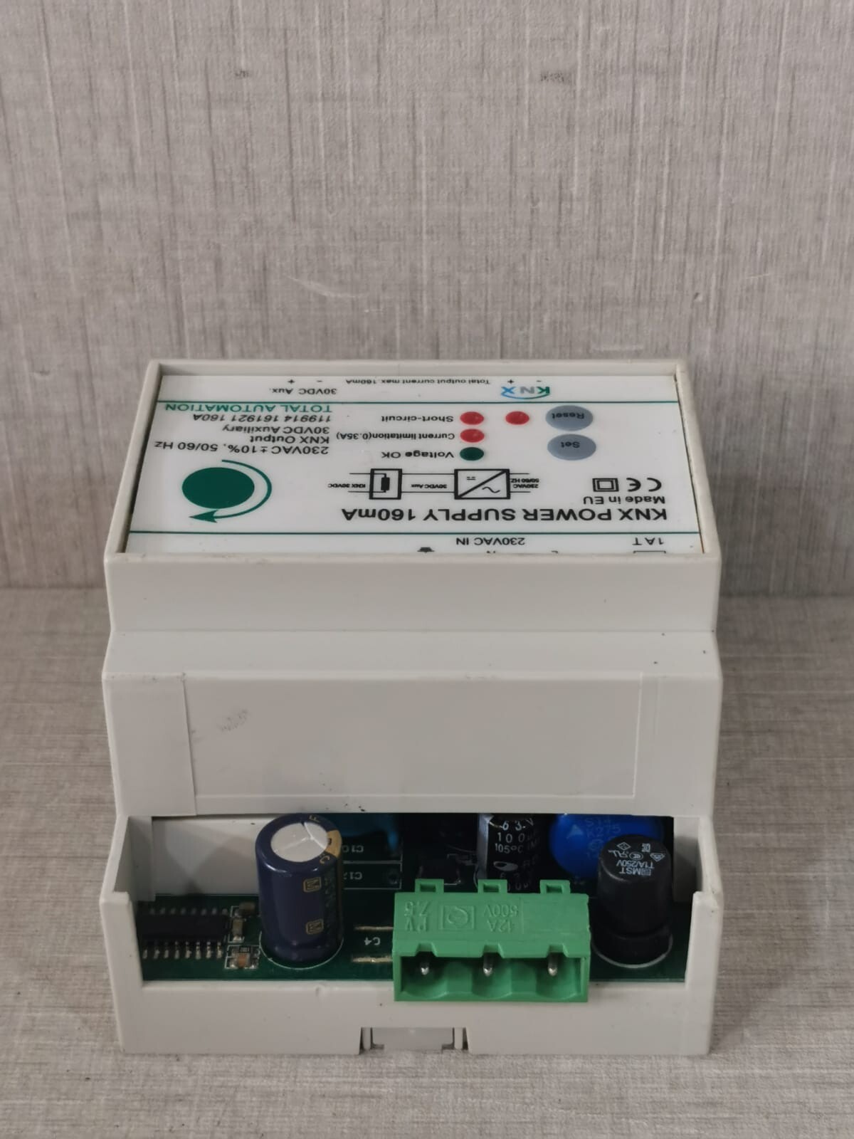 KNX 16 mA KNX POWER SUPPLY 160 mA TOTAL AUTOMATION 3