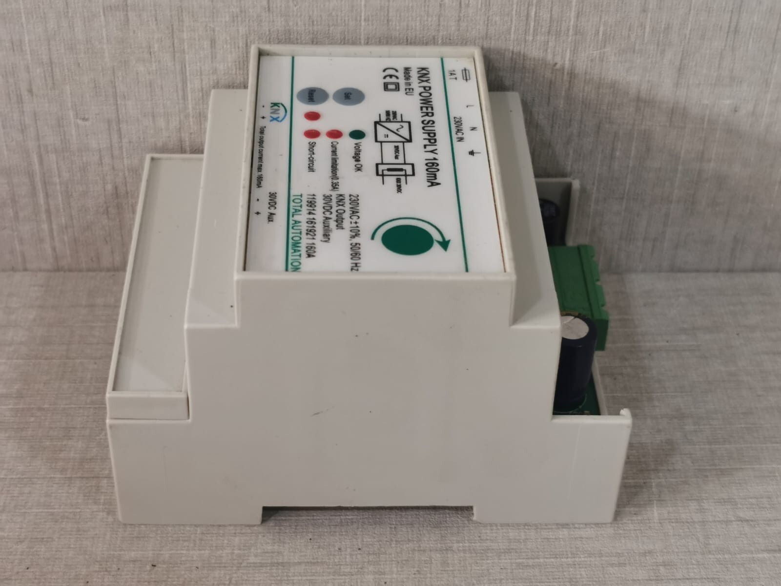 KNX 16 mA KNX POWER SUPPLY 160 mA TOTAL AUTOMATION 5