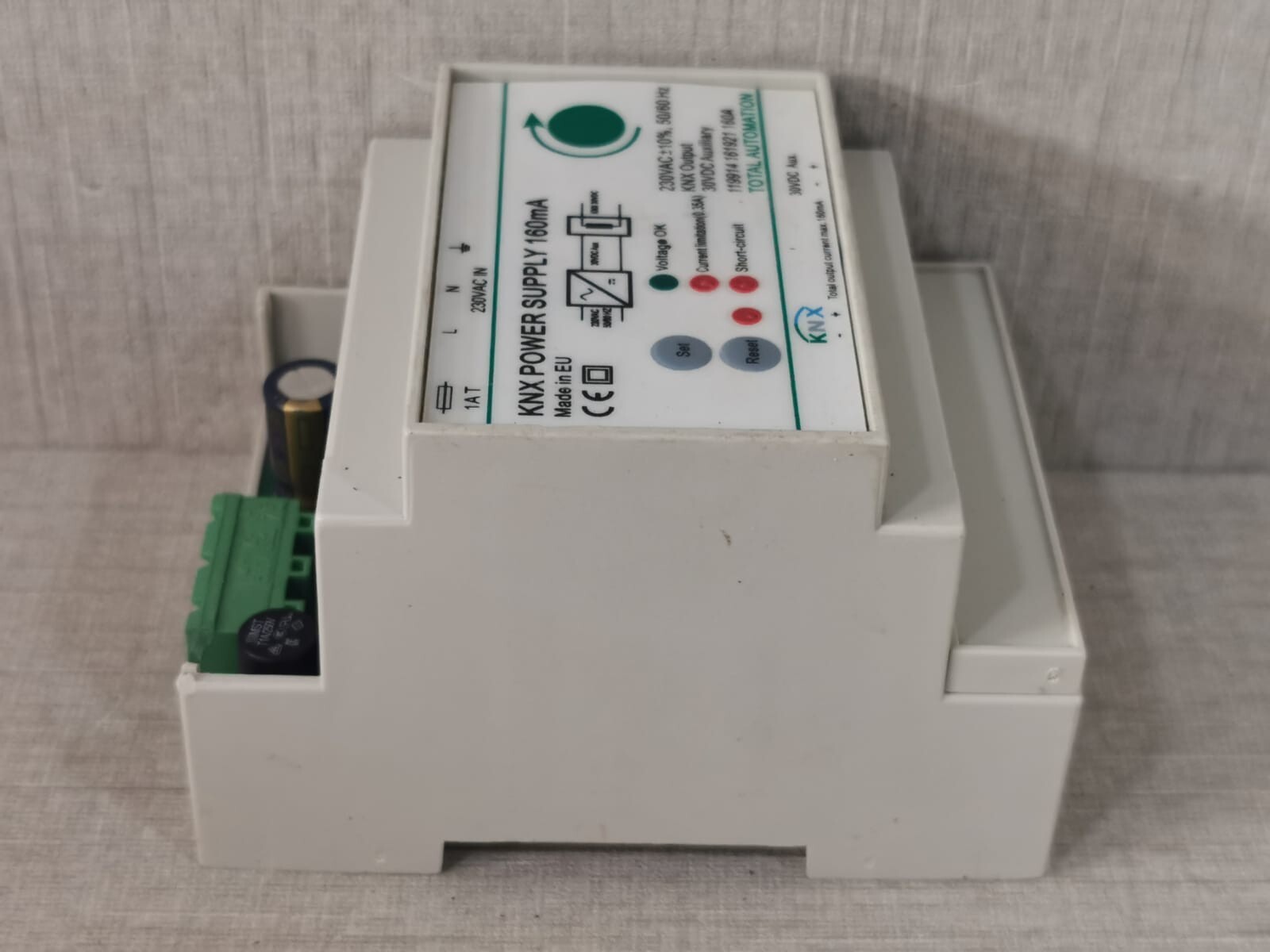 KNX 16 mA KNX POWER SUPPLY 160 mA TOTAL AUTOMATION 6