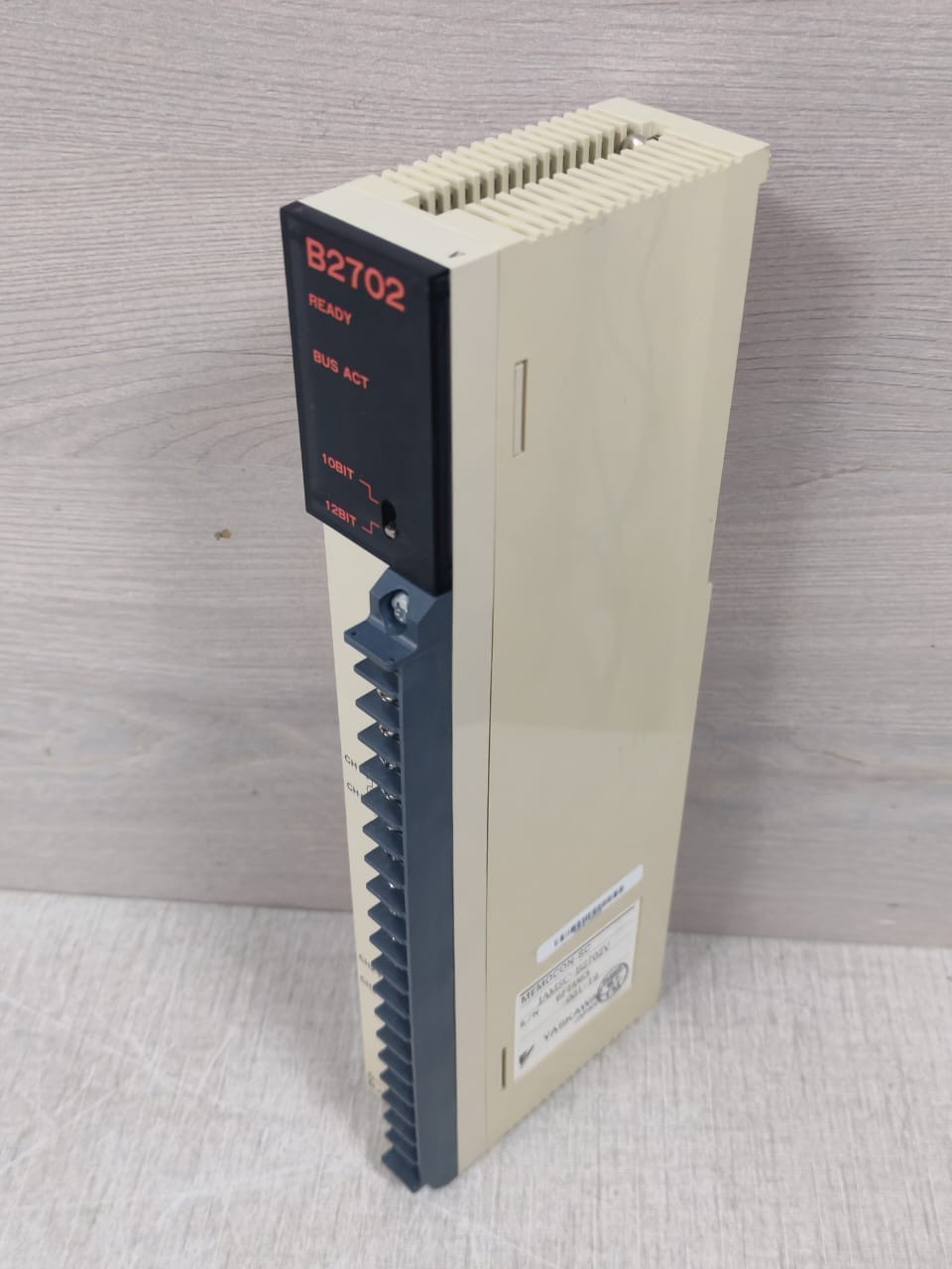 Yaskawa JAMSC-B2702V YASKAWA MEMOCON-SC JAMSC-B2702V PLC POSITIONER MODULE 10