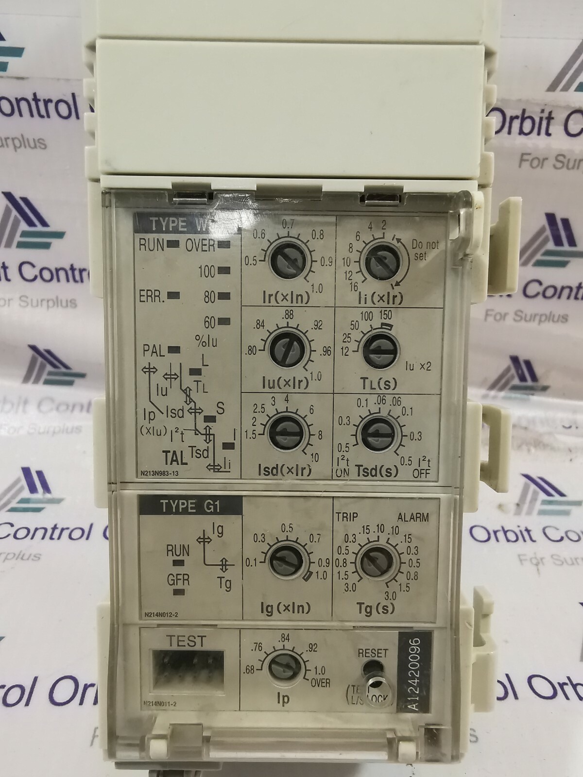 TYPE WS1 86F2614EOD TYPE WS1 A12420096W/ 86F2614EOD 2
