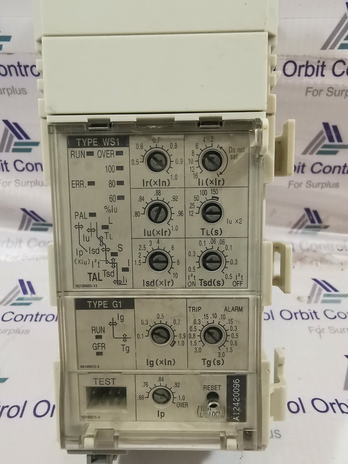 TYPE WS1 86F2614EOD TYPE WS1 A12420096W/ 86F2614EOD 3