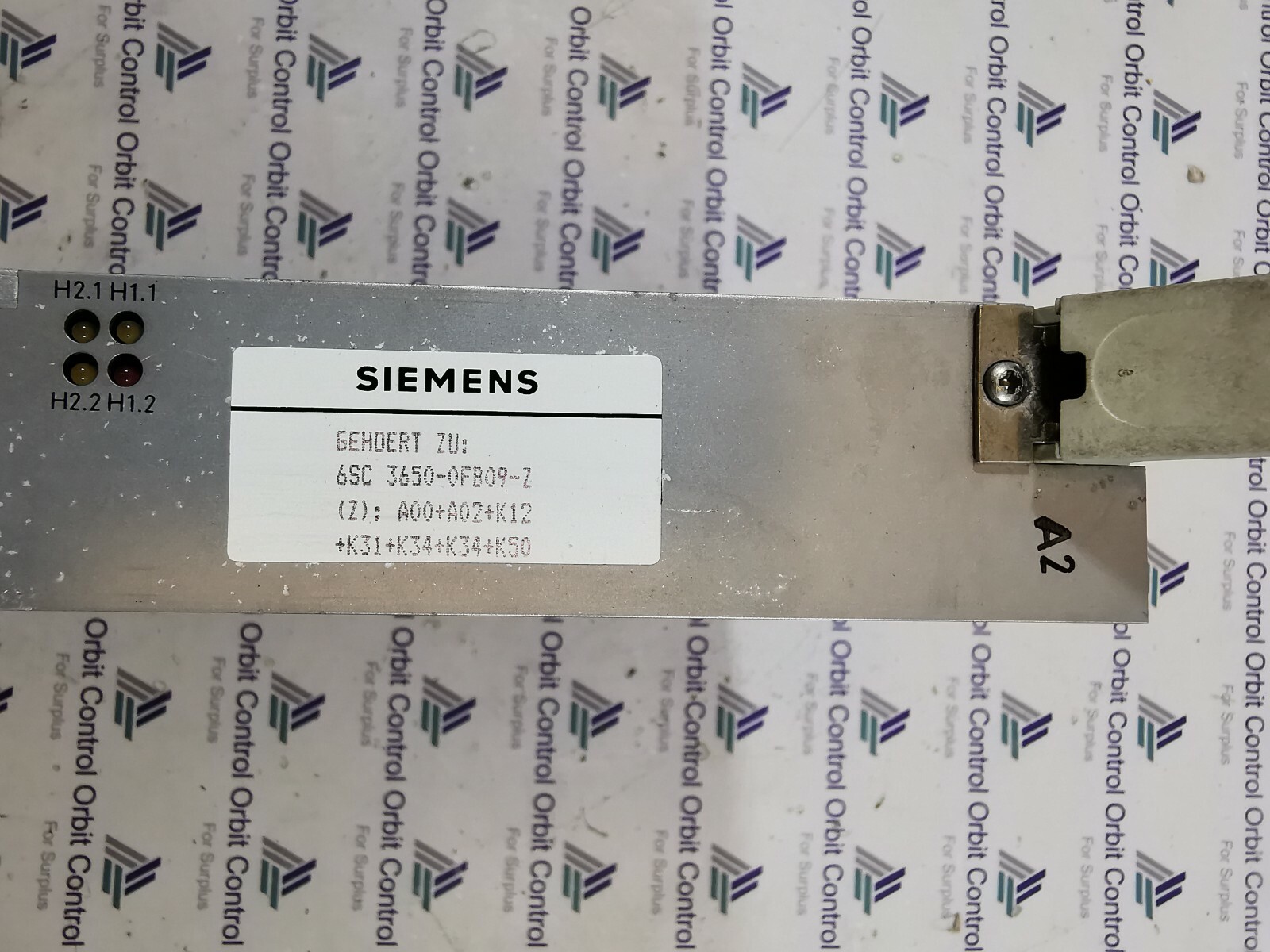 Siemens 6SC9811-4BF11 Siemens 6SC9811-4BF11 / 459 001.9215.11 / 6SC 3650-0FB09-Z 5