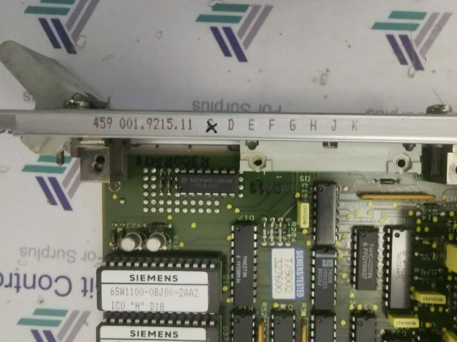 Siemens 6SC9811-4BF11 Siemens 6SC9811-4BF11 / 459 001.9215.11 / 6SC 3650-0FB09-Z 8