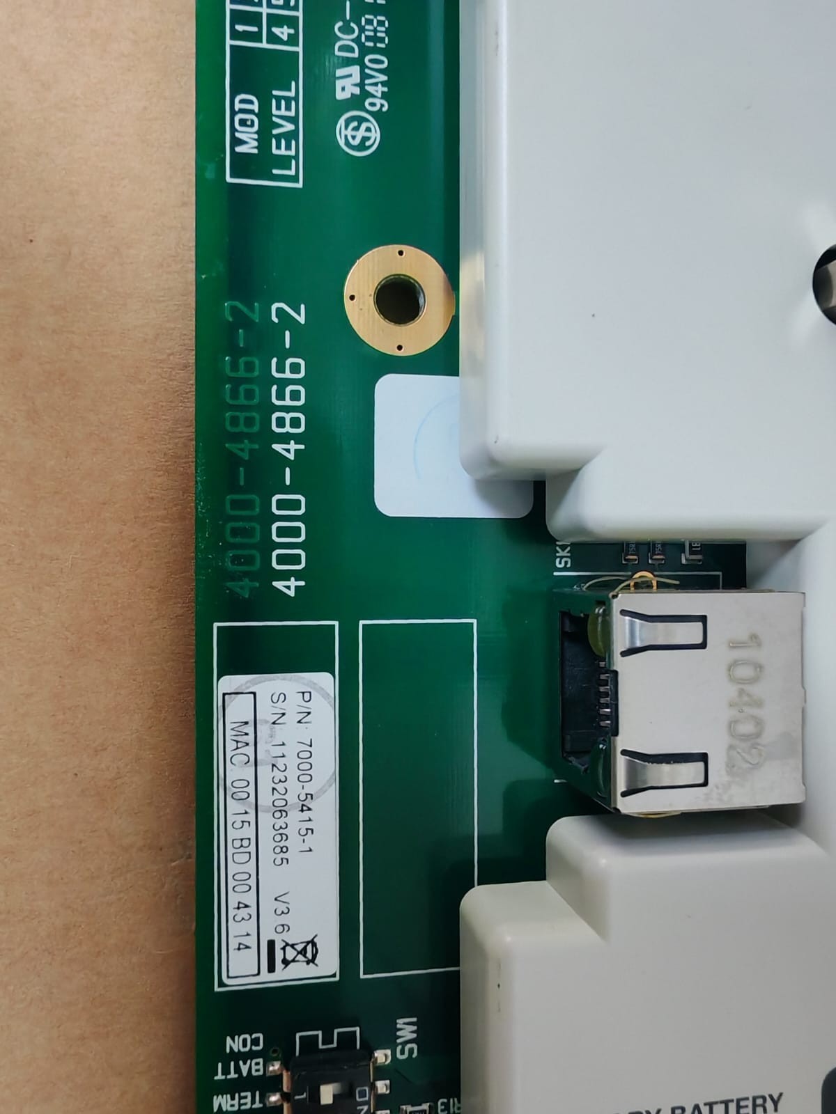 SYMMETRY M2150-EN-DBU-S SYMMETRY M2150-EN-DBU-S DATA BASE UNIT 7