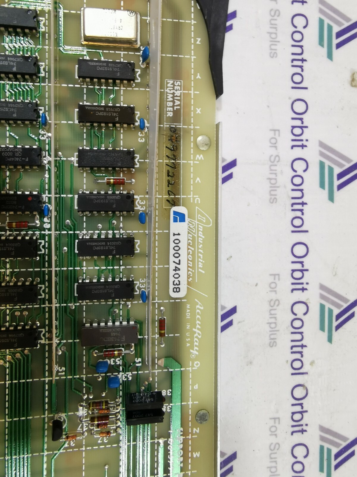 ACCURAY 1-061579-001 ACCURAY 1-061579-001 SUPPORT BOARD 3
