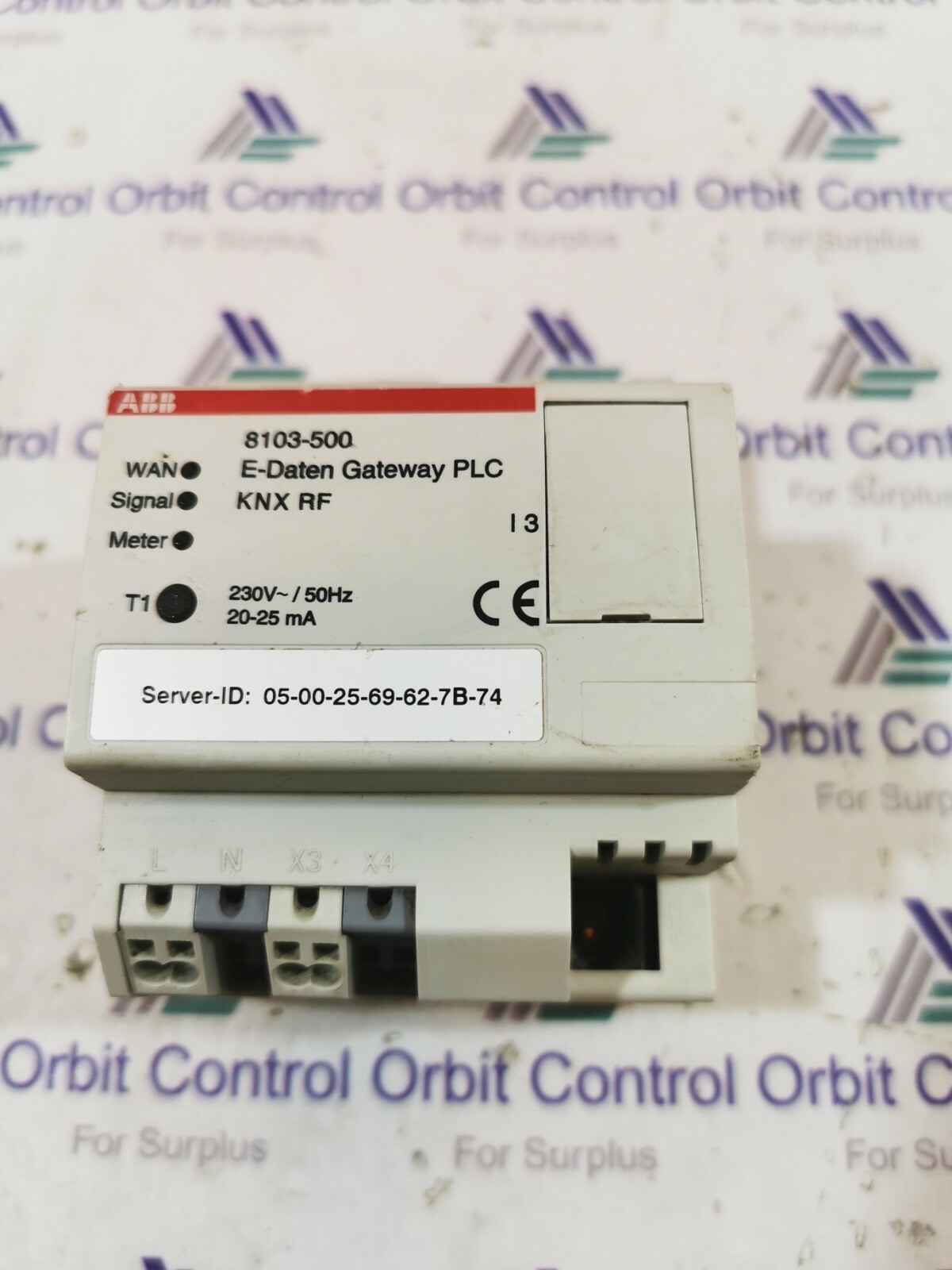 ABB 8103-500 GATEWAY PLC-MUC KNX RF 230V-50Hz