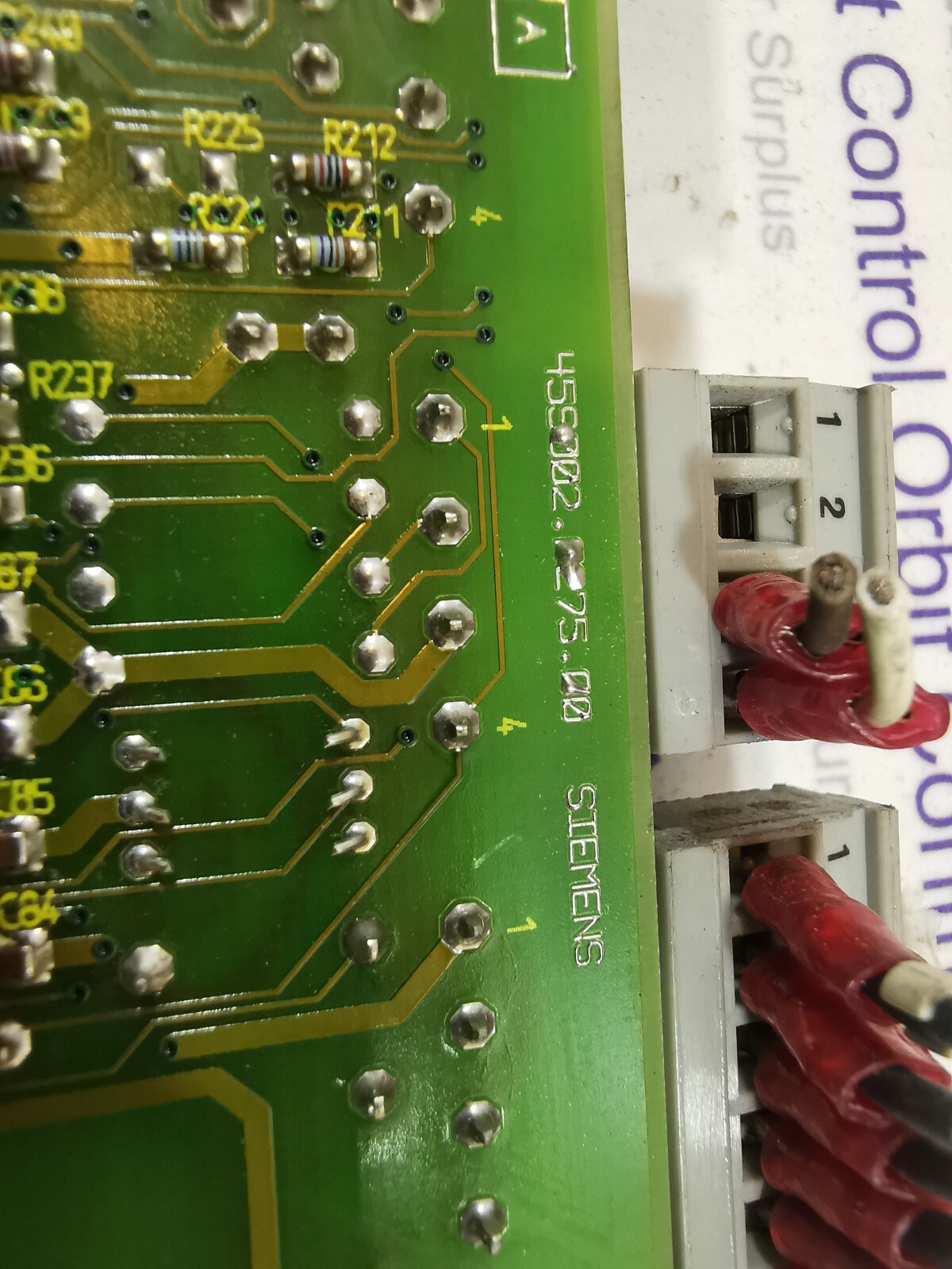 Siemens 6SC-9830-0HG55 SIEMENS 6SC 9830-0HG55 CIRCUIT BOARD 4