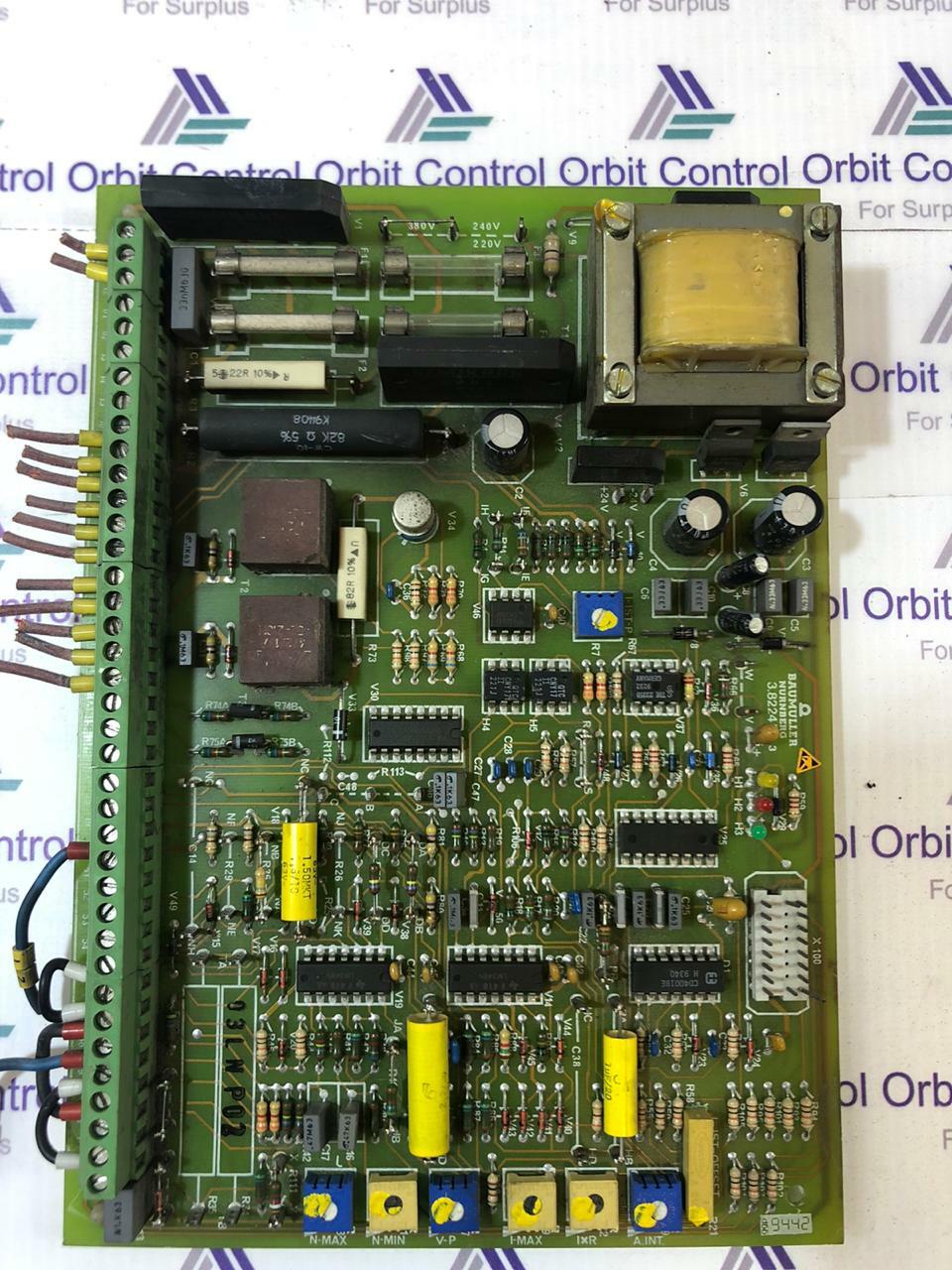 Baumuller 3.8224MA3 3.8224MA3 CONTROL BOARD BAUMÜLLER 2