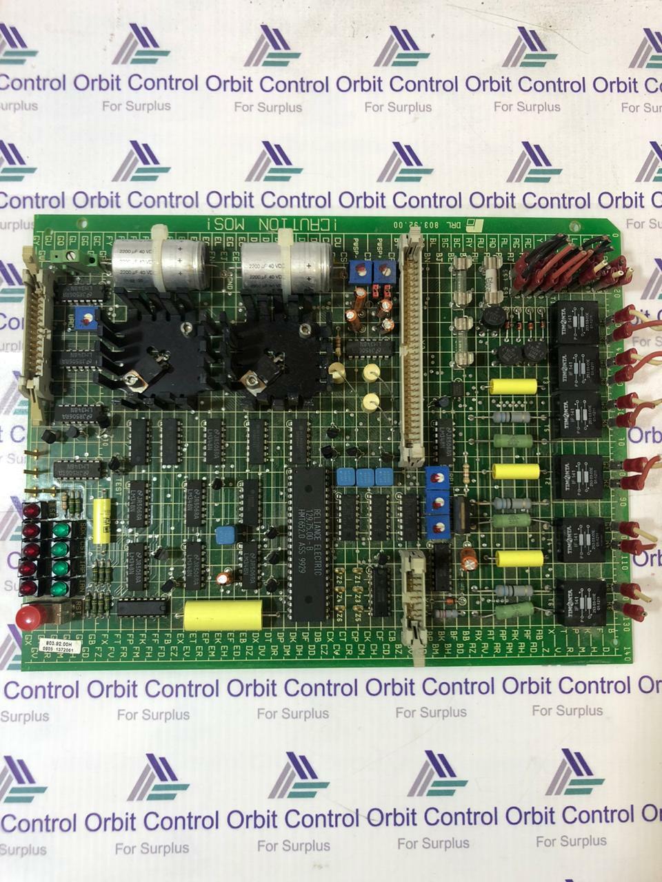 ABB BOARD-803 803.92.00H ABB DRL PRINTED CIRCUIT BOARD 3