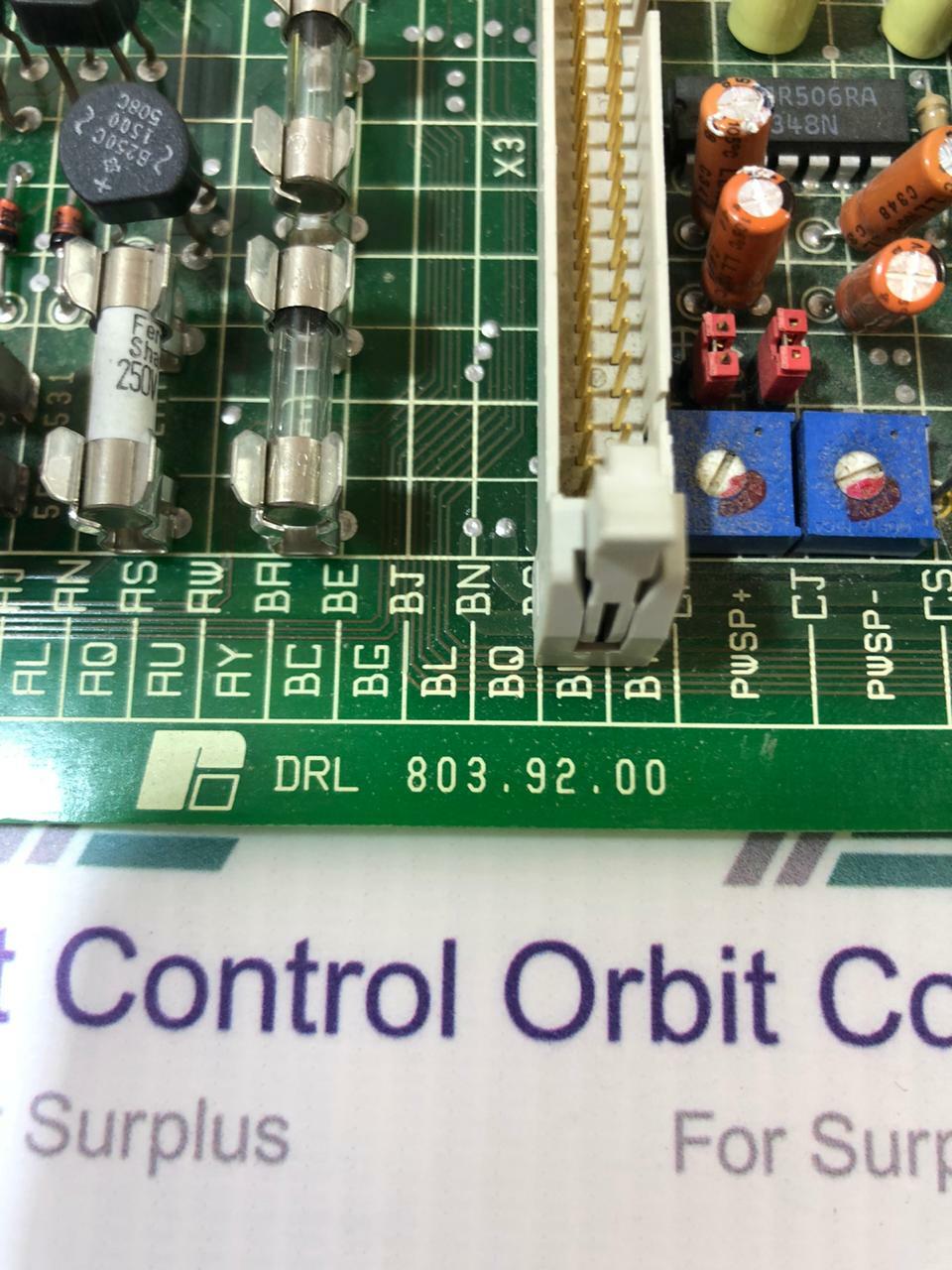 ABB BOARD-803 803.92.00H ABB DRL PRINTED CIRCUIT BOARD 4