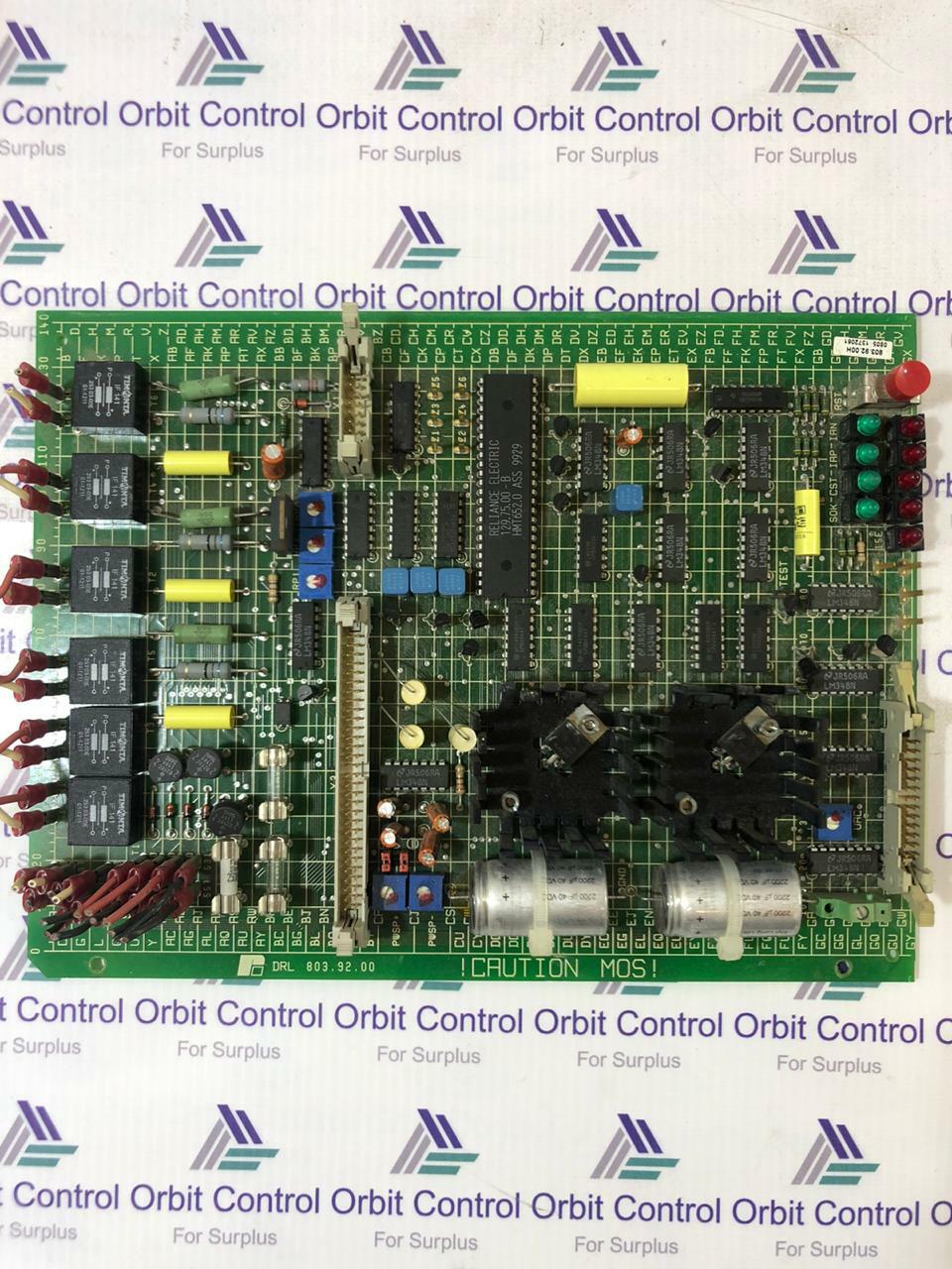 ABB BOARD-803 803.92.00H ABB DRL PRINTED CIRCUIT BOARD 5