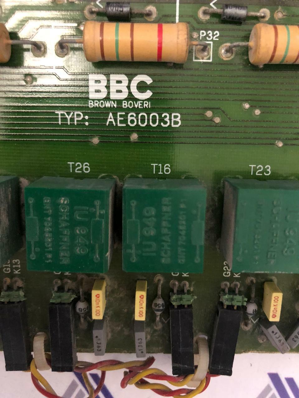 ABB BOARD-12 ABB Bailey DCS BBC Brown Boveri AE6003B transformer firing board 12 pulse ASEA 2