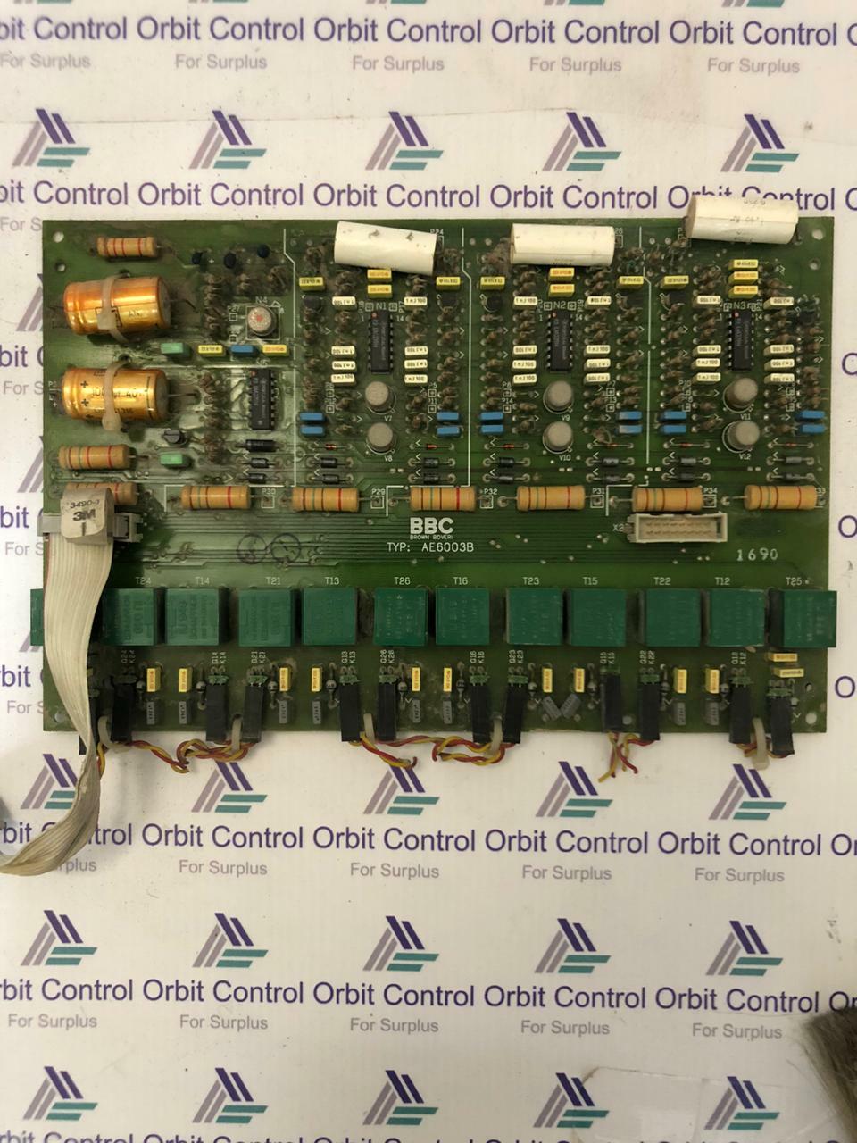 ABB BOARD-12 ABB Bailey DCS BBC Brown Boveri AE6003B transformer firing board 12 pulse ASEA 3