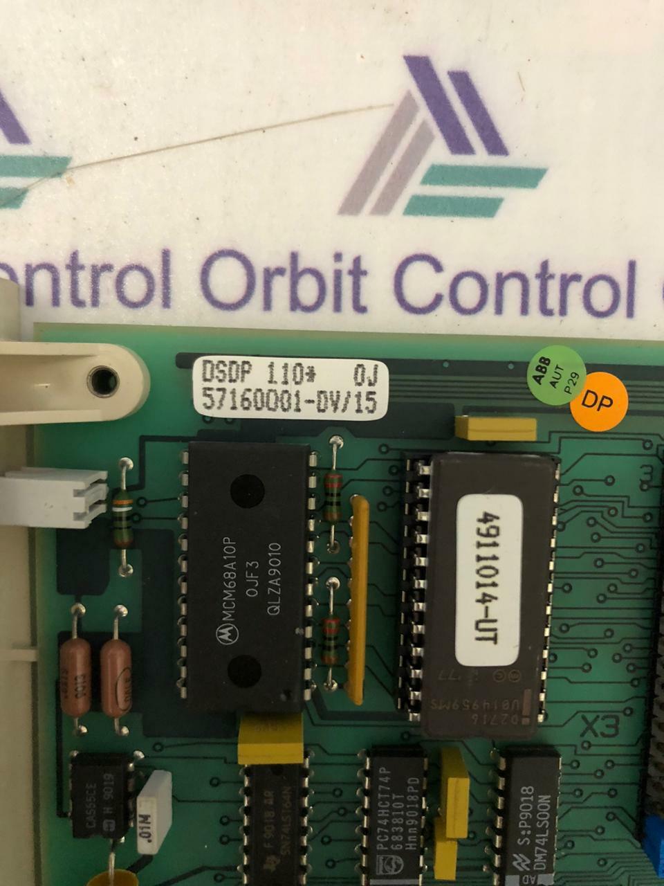 ABB ASEA-2668-184 ABB DSDP 110 MODULE 57160001-DV/15 ASEA 2668 184-214/3 3