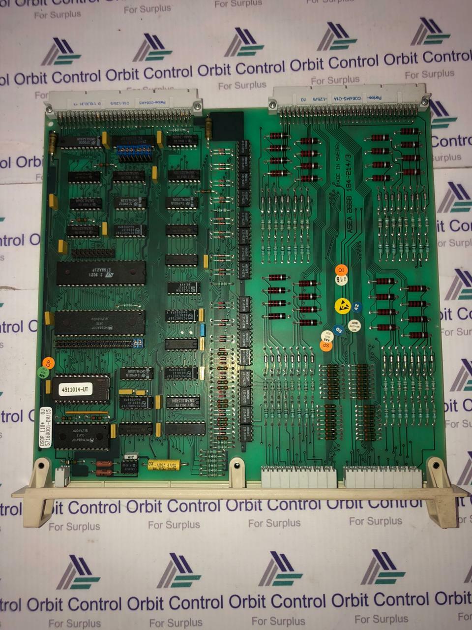 ABB ASEA-2668-184 ABB DSDP 110 MODULE 57160001-DV/15 ASEA 2668 184-214/3 5