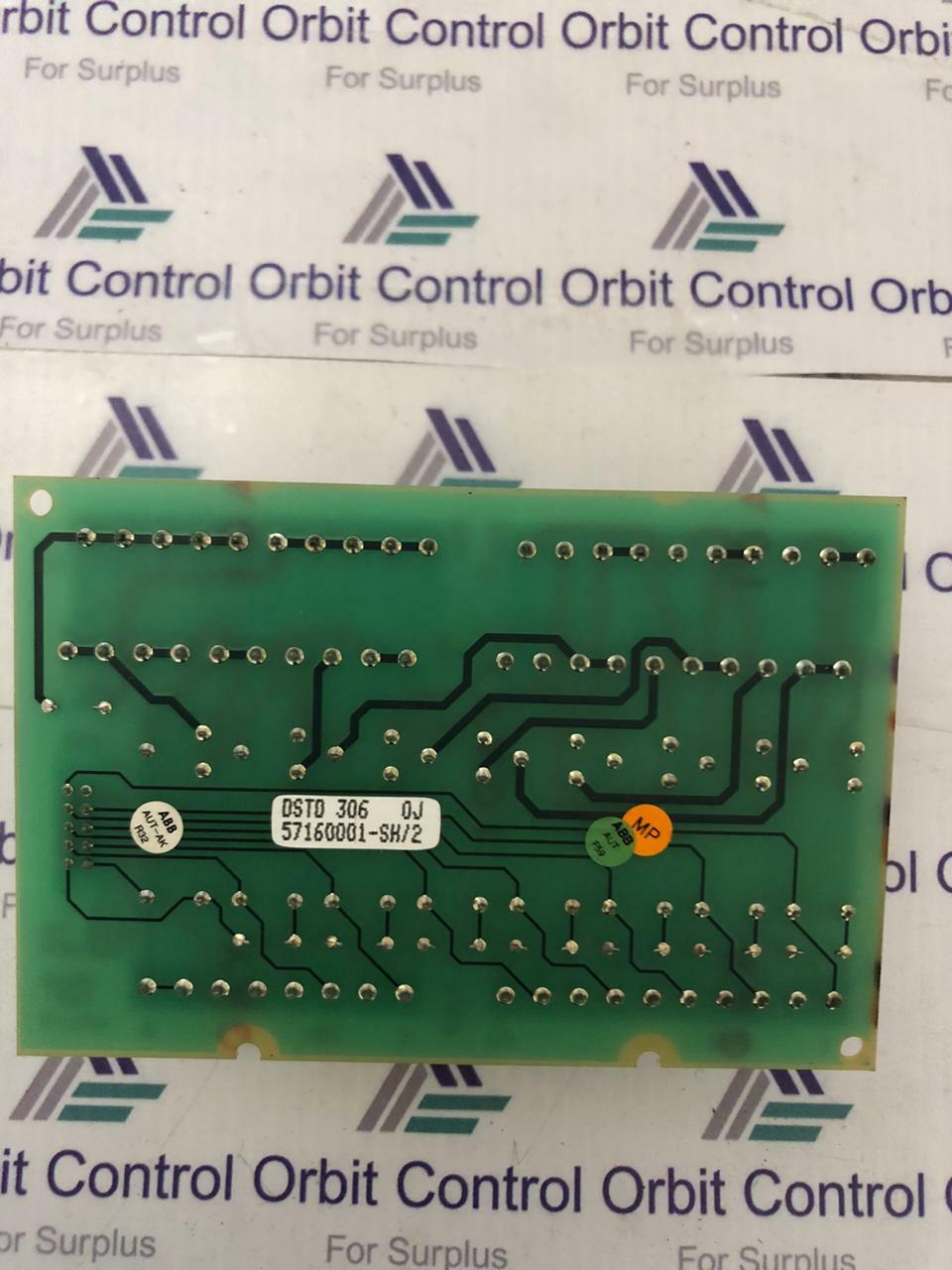ABB DSTD306 ABB DSTD306 57160001-SH/2 CONNECTION BOARD 3