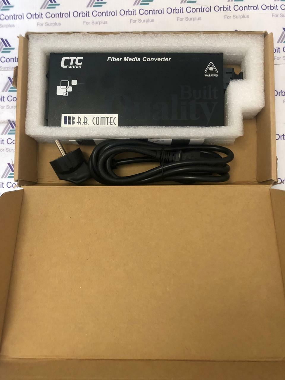 Media Converter FMC-10 CTC FMC-10/100-SC002 / AC FIBER MEDIA CONVERTER 2