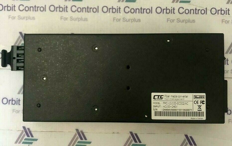 CTC FMC-10/100-SC002 / AC FIBER MEDIA CONVERTER