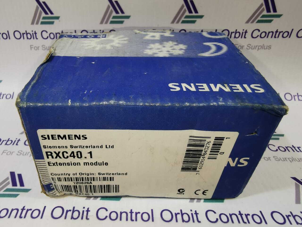 Siemens RXC40.1 SIEMENS RXC40.1 EXTENSION MODULE 6